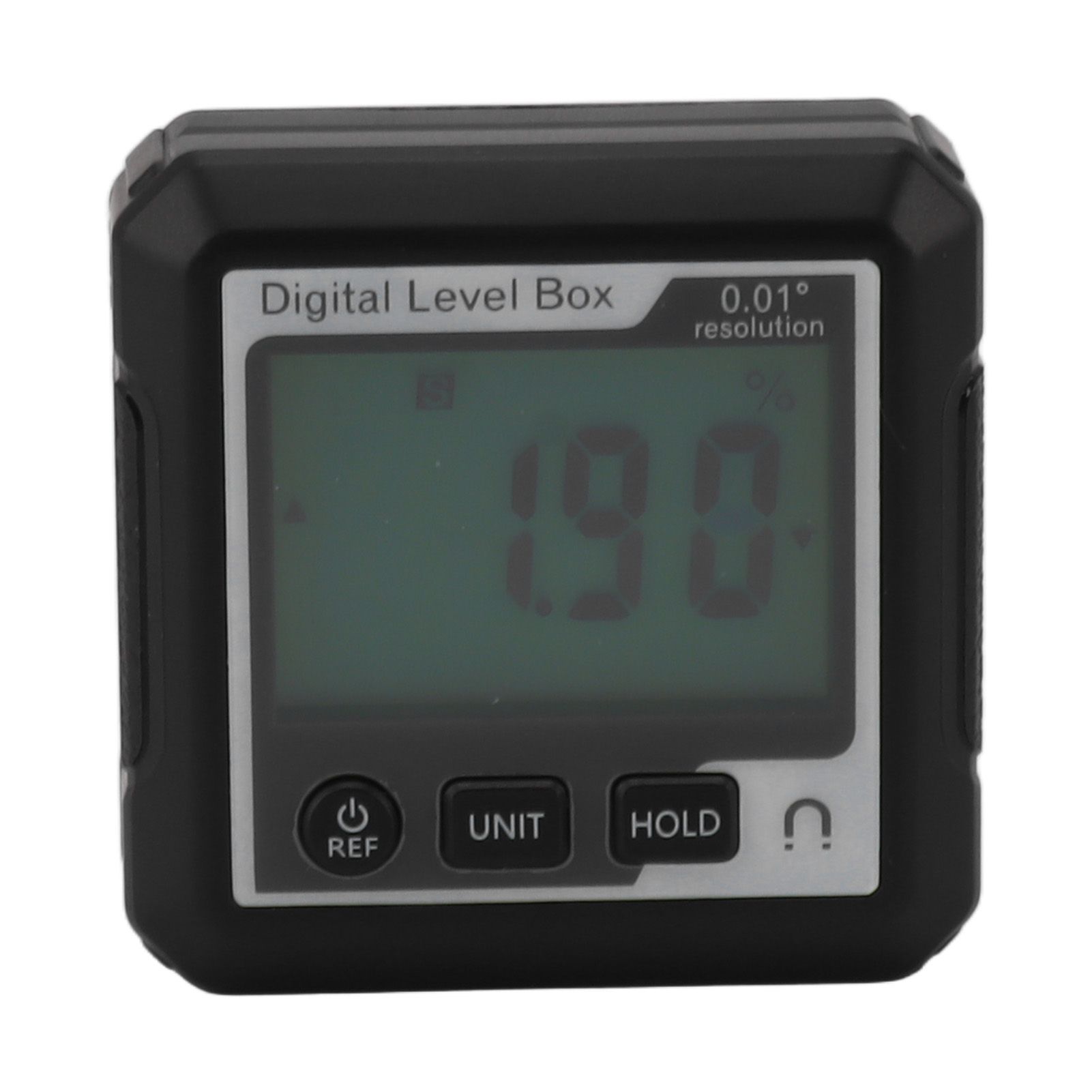 Digital Level Box Magnetic Data Lock Angle Slope Conversion Protractor Angle view 3