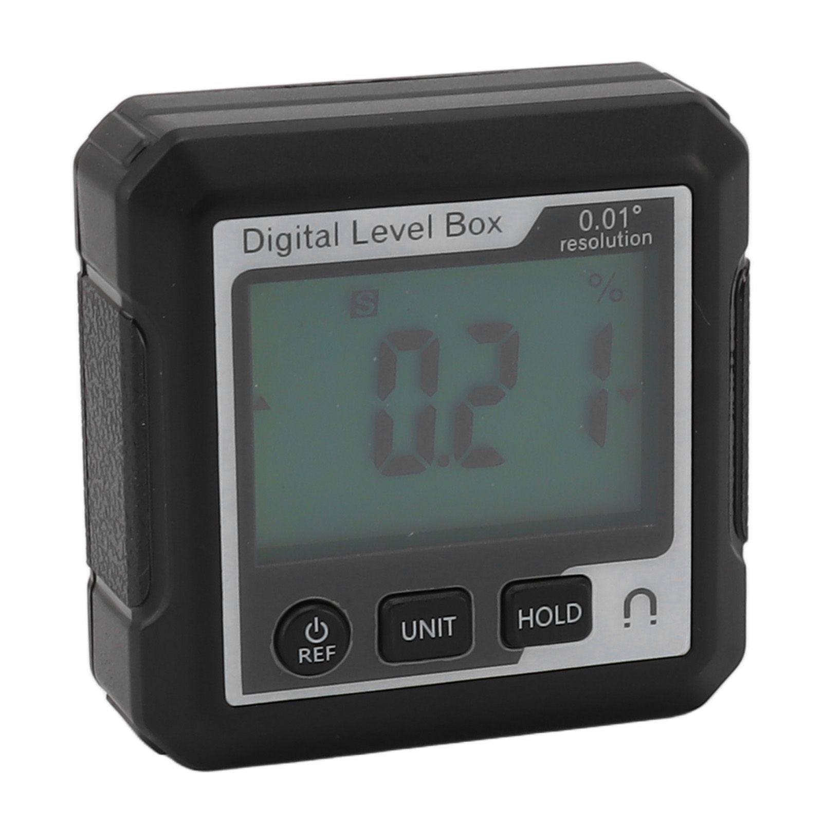 Digital Level Box Magnetic Data Lock Angle Slope Conversion Protractor Angle view 4