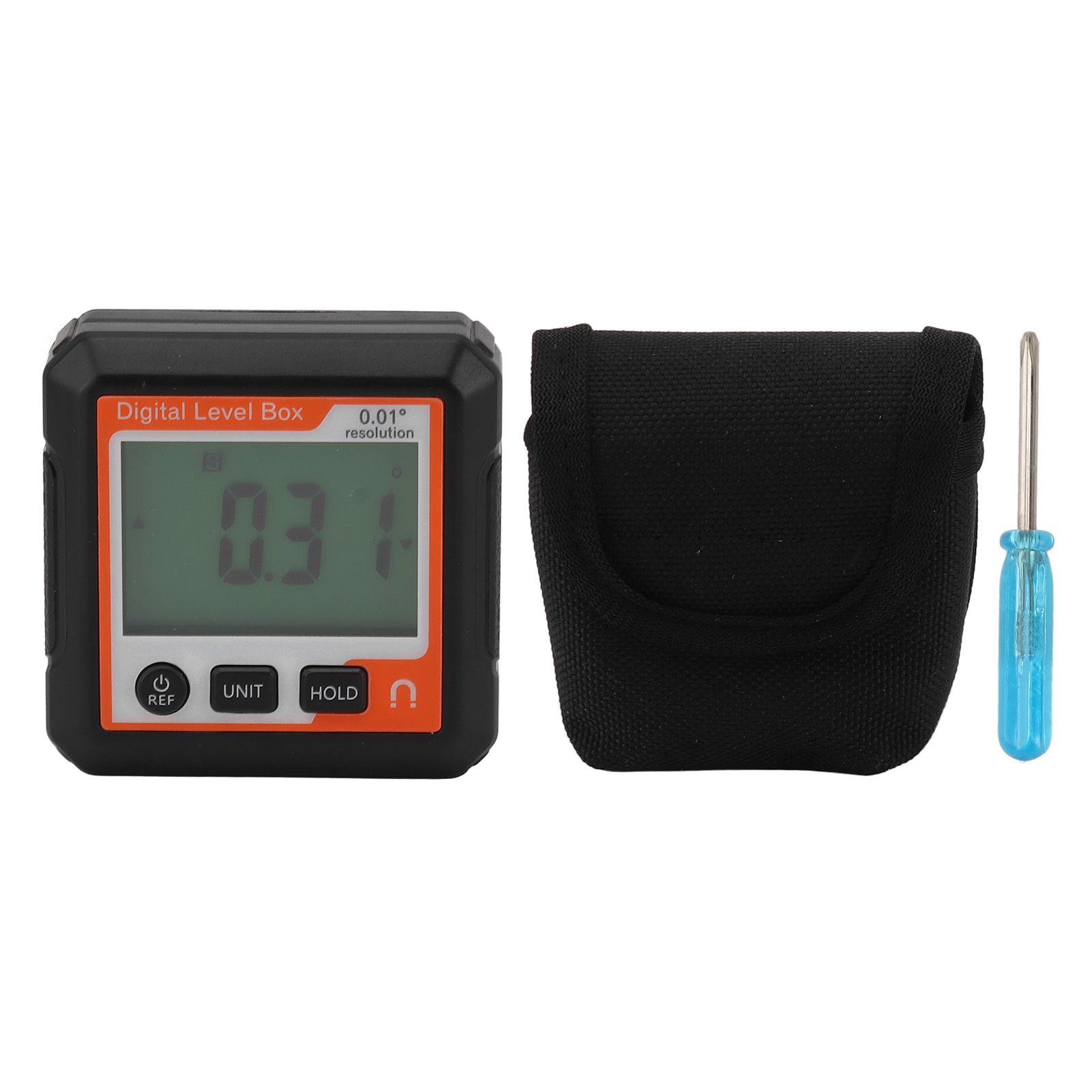 Digital Level Box Magnetic Data Lock Angle Slope Conversion Protractor Angle — image 1