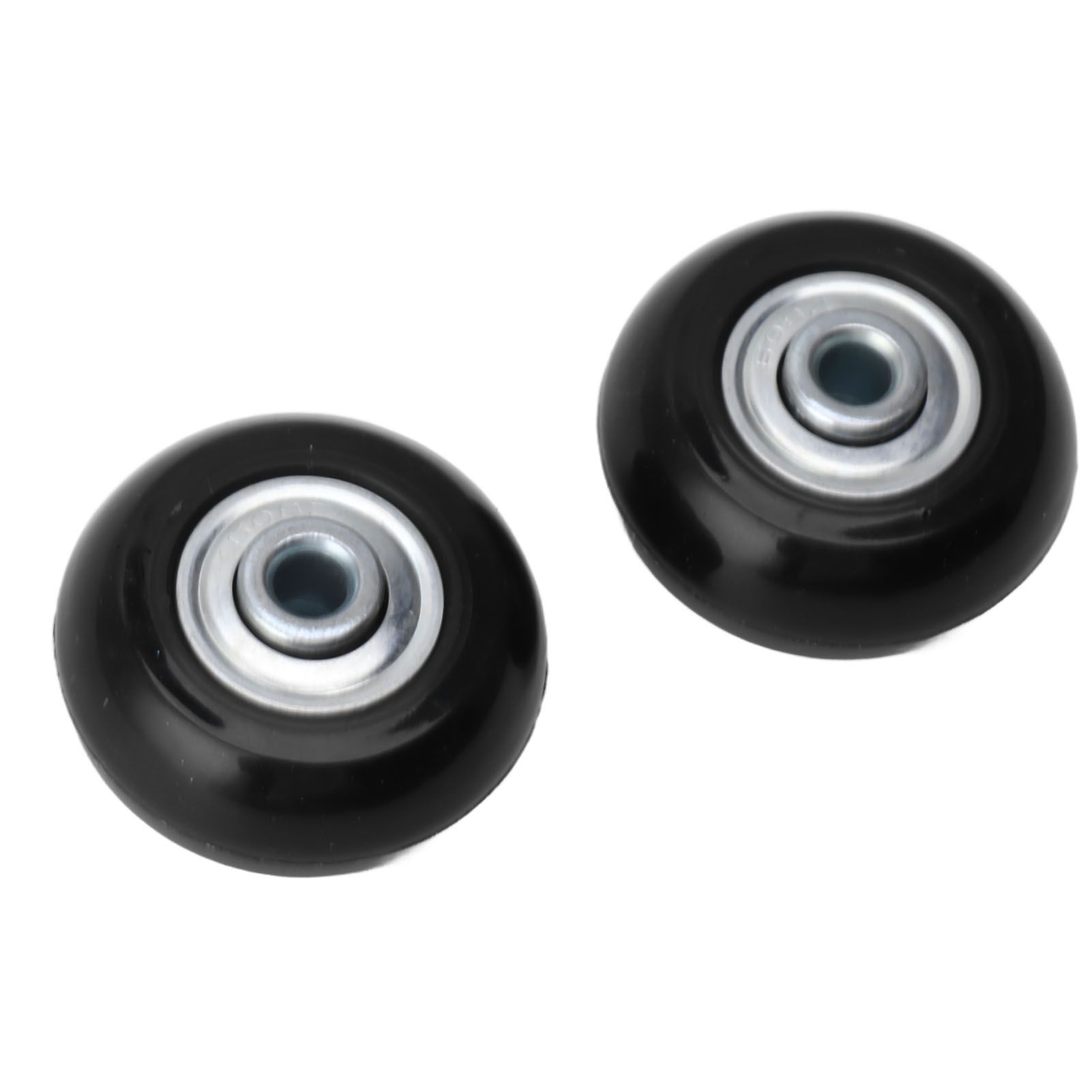 2pcs Suitcase Caster Wheels Replacement Mute Rubber Swivel Caster Wheels view 4