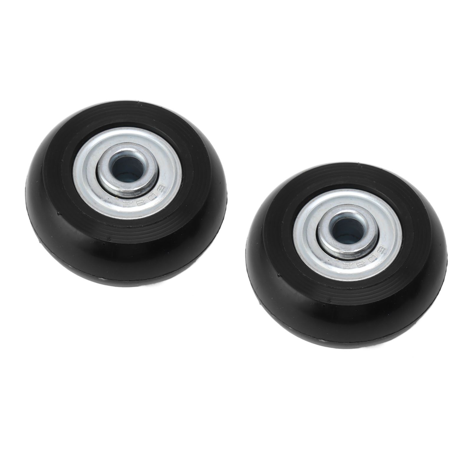 2pcs Suitcase Caster Wheels Replacement Mute Rubber Swivel Caster Wheels view 7