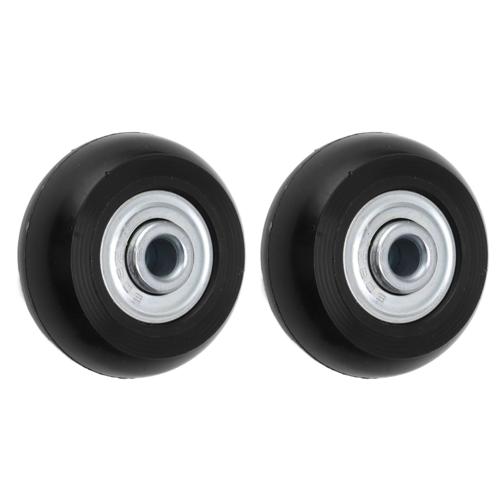 2pcs Suitcase Caster Wheels Replacement Mute Rubber Swivel Caster Wheels view 8