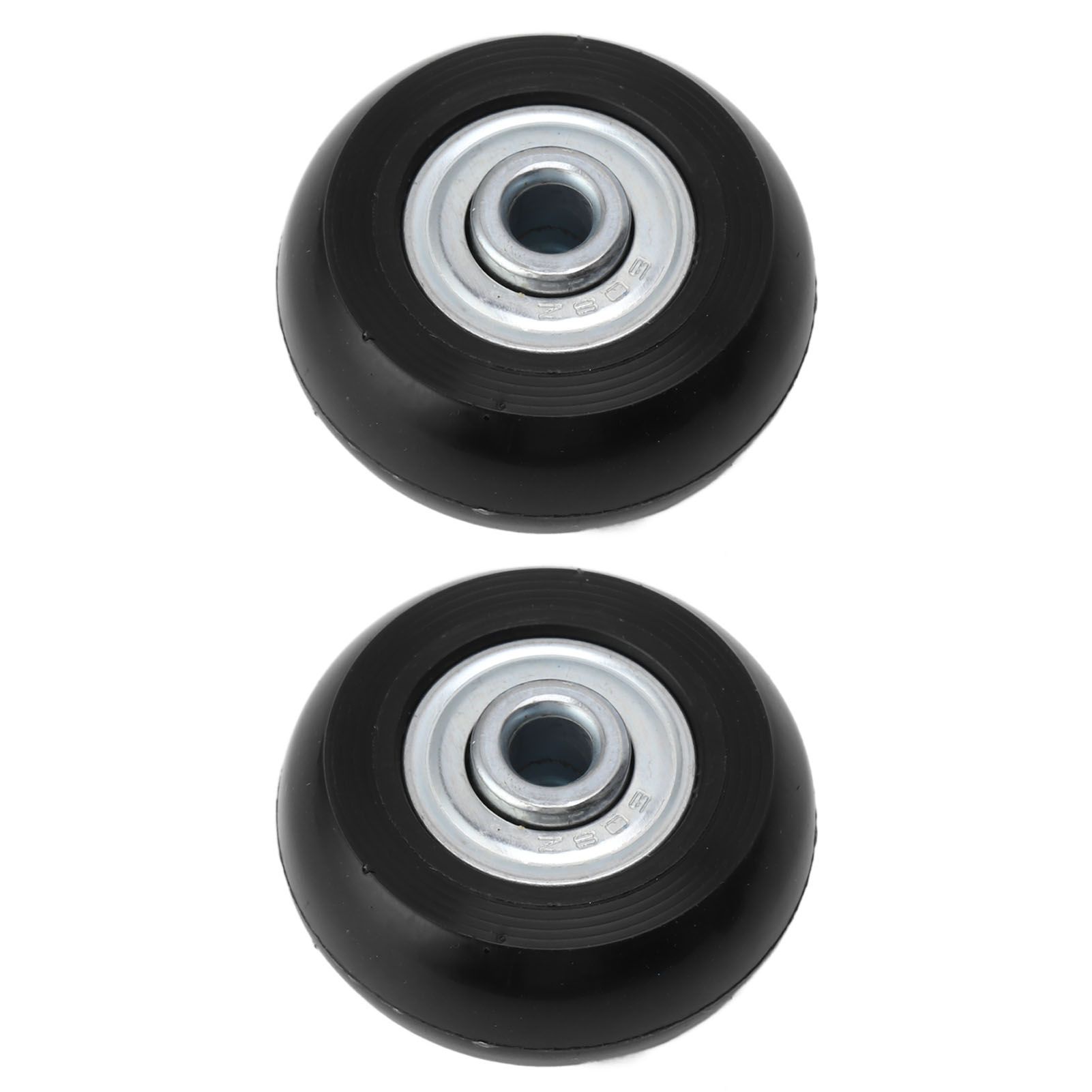 2pcs Suitcase Caster Wheels Replacement Mute Rubber Swivel Caster Wheels view 9