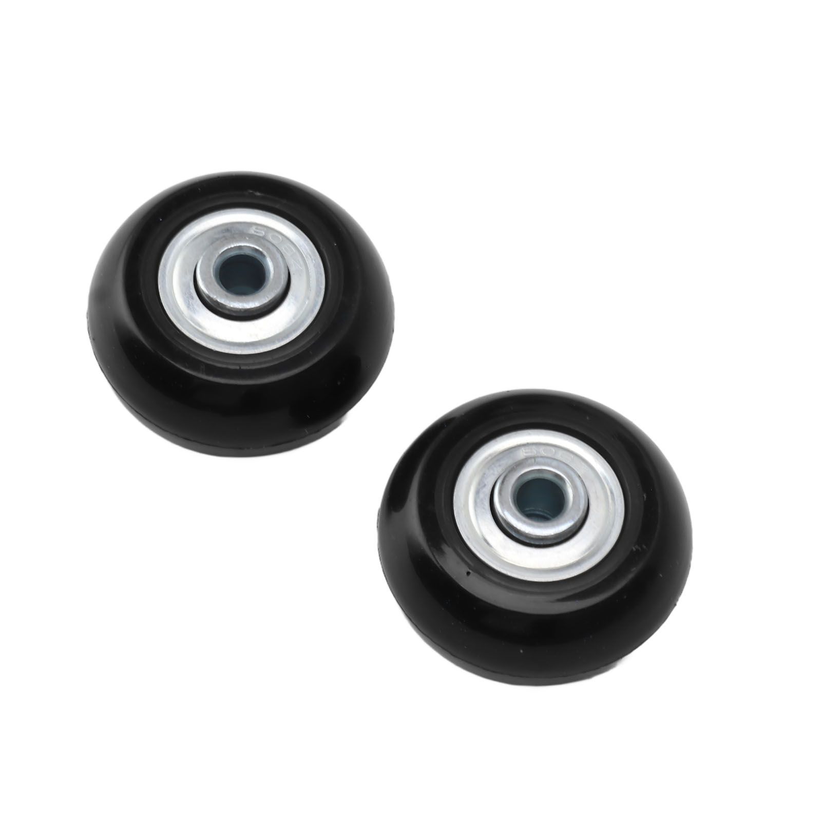 2pcs Suitcase Caster Wheels Replacement Mute Rubber Swivel Caster Wheels view 13