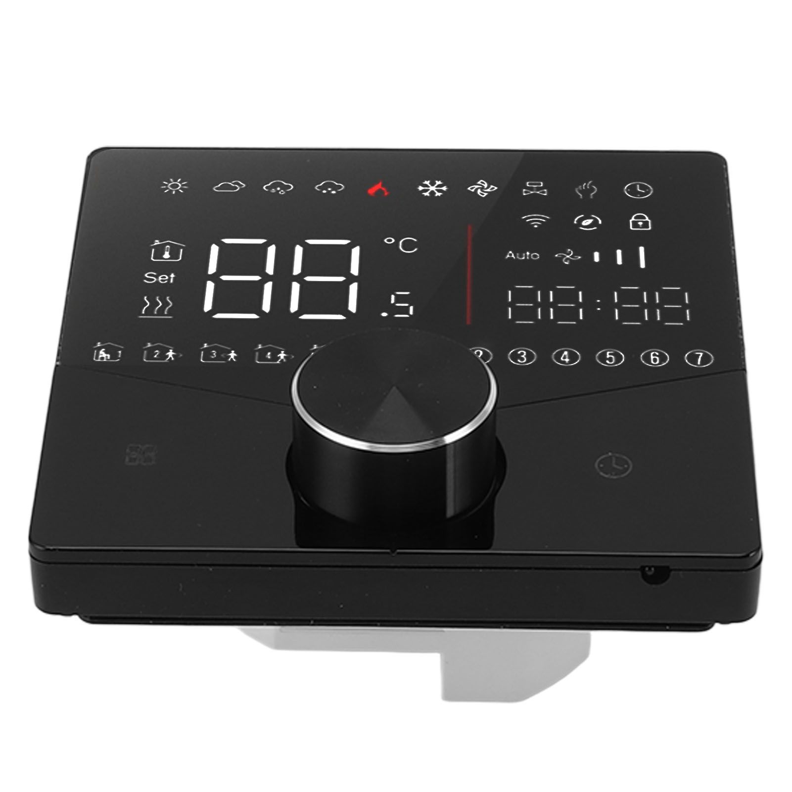 Smart Digital Thermostat LCD Color Display Precise Control Intelligent view 6