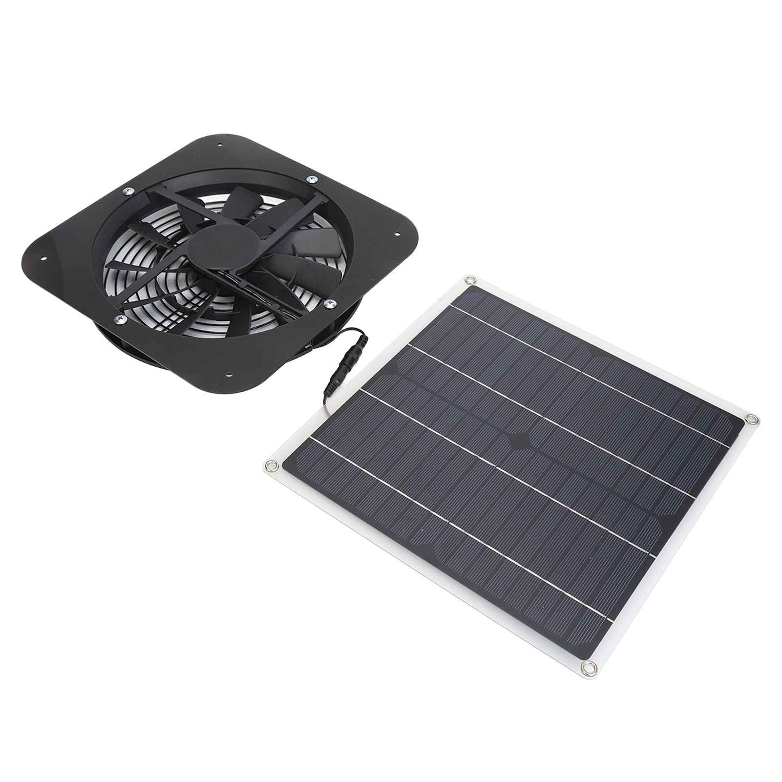 Solar Panel Fan Kit Solar Exhaust Fan 100W Solar Powered Panel with 10inch view 3