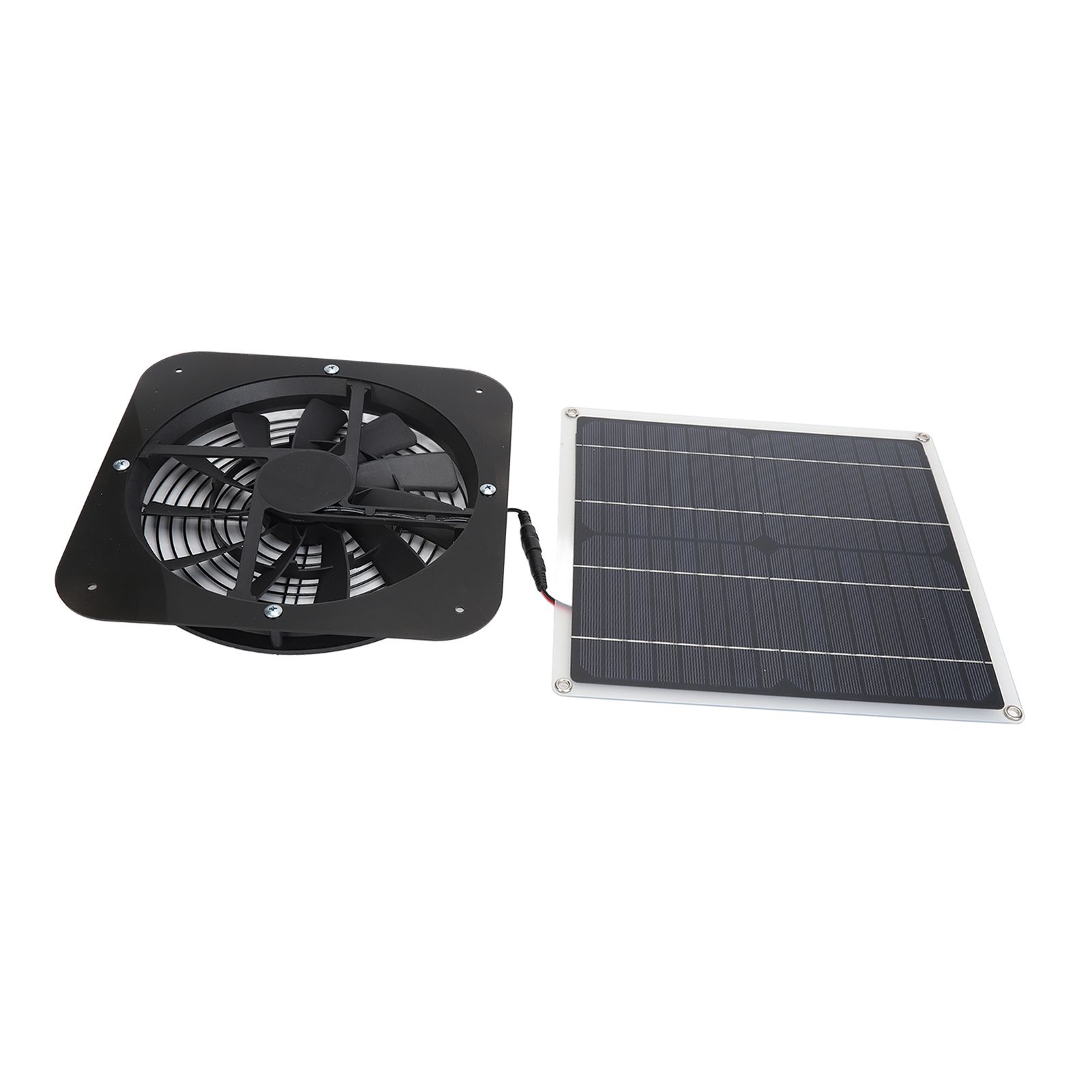 Solar Panel Fan Kit Solar Exhaust Fan 100W Solar Powered Panel with 10inch view 6
