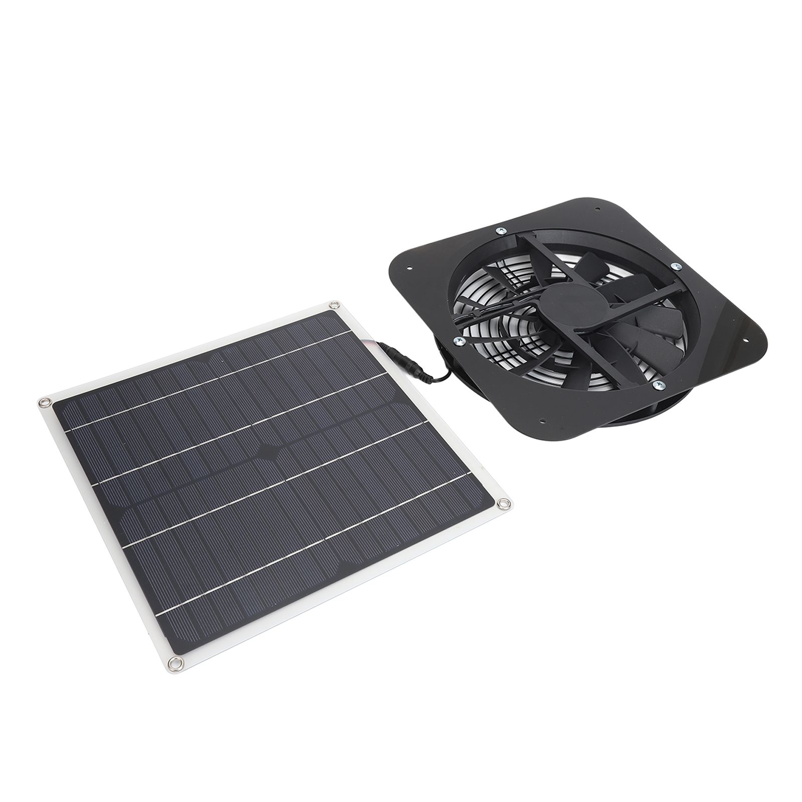 Solar Panel Fan Kit Solar Exhaust Fan 100W Solar Powered Panel with 10inch view 9