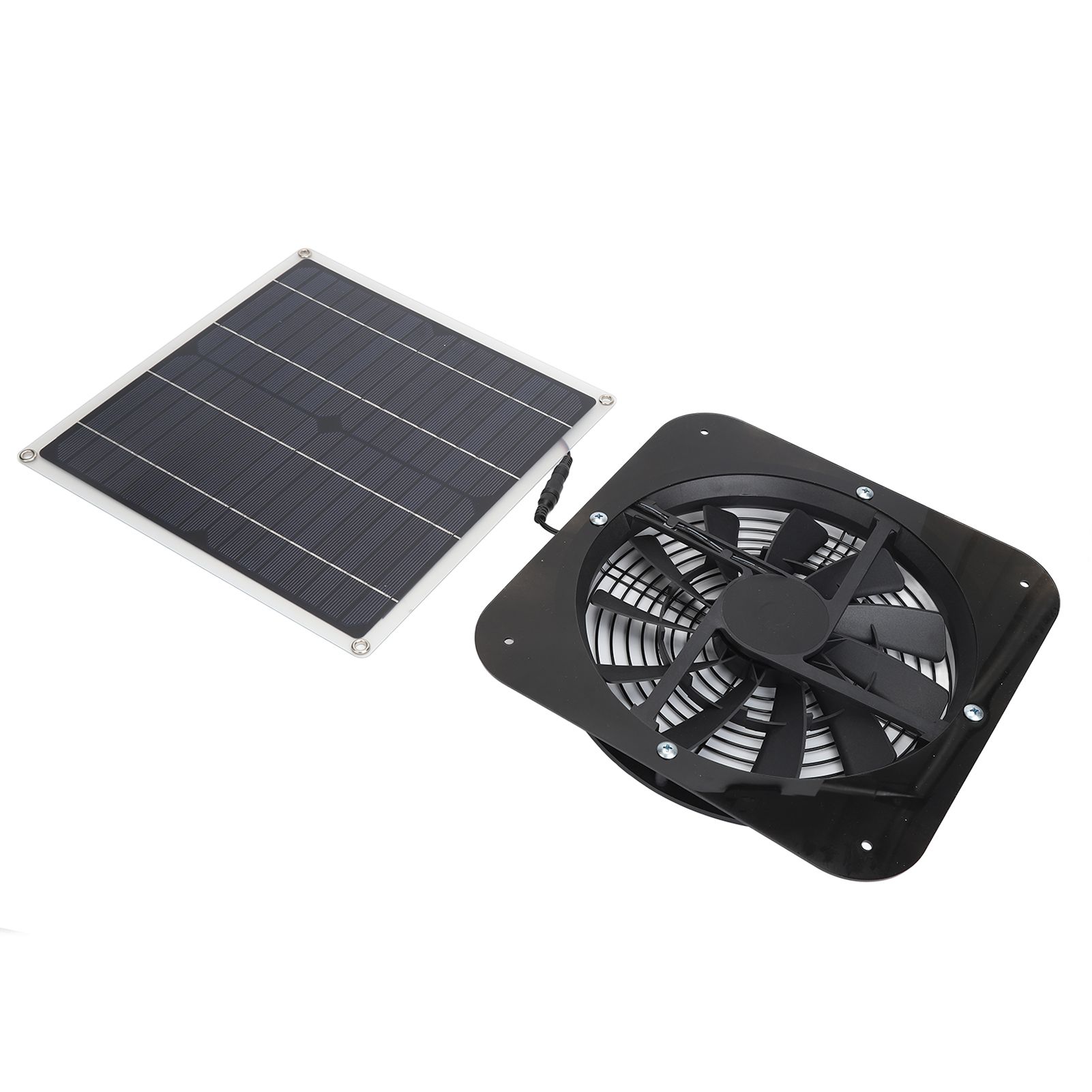 Solar Panel Fan Kit Solar Exhaust Fan 100W Solar Powered Panel with 10inch view 10