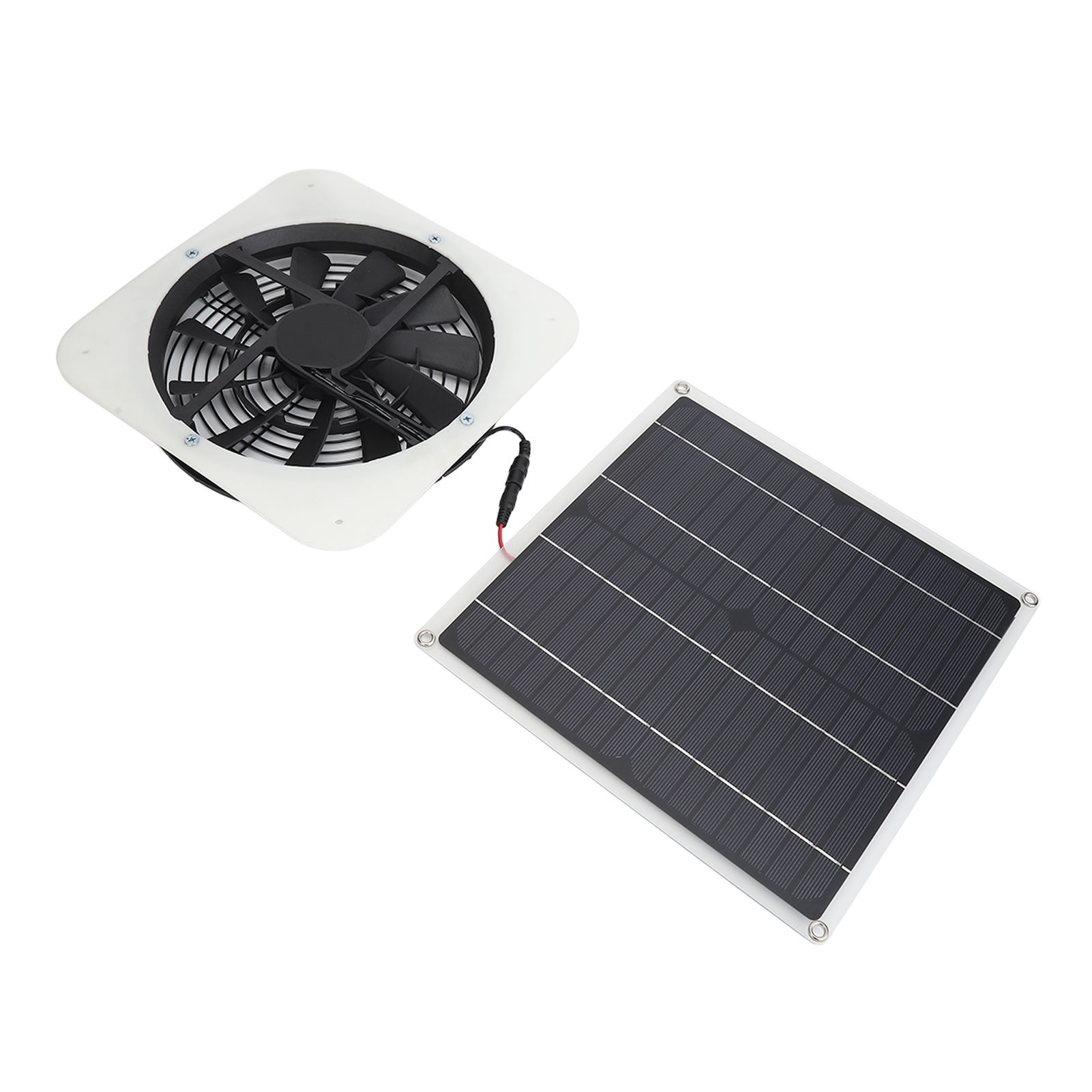 Solar Panel Fan Kit Solar Exhaust Fan 100W Solar Powered Panel with 10inch view 3