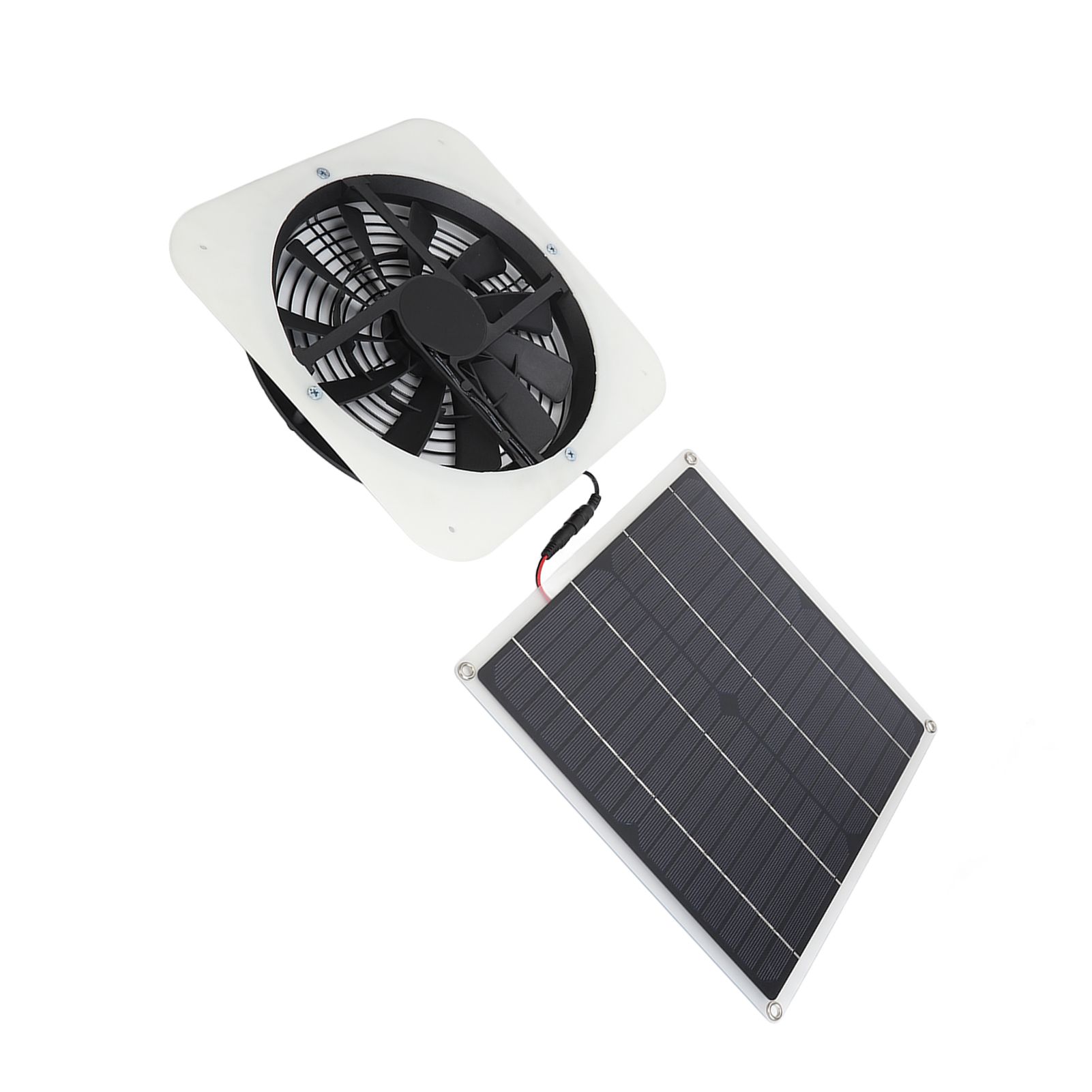 Solar Panel Fan Kit Solar Exhaust Fan 100W Solar Powered Panel with 10inch view 5