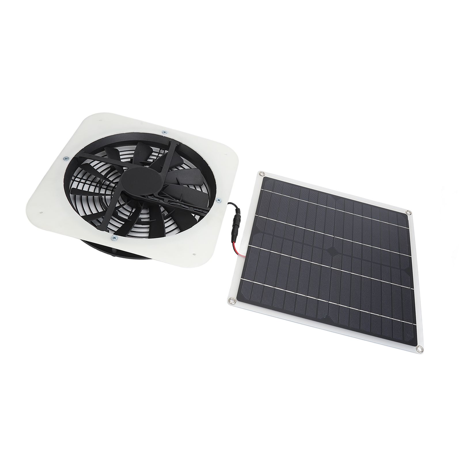 Solar Panel Fan Kit Solar Exhaust Fan 100W Solar Powered Panel with 10inch view 6