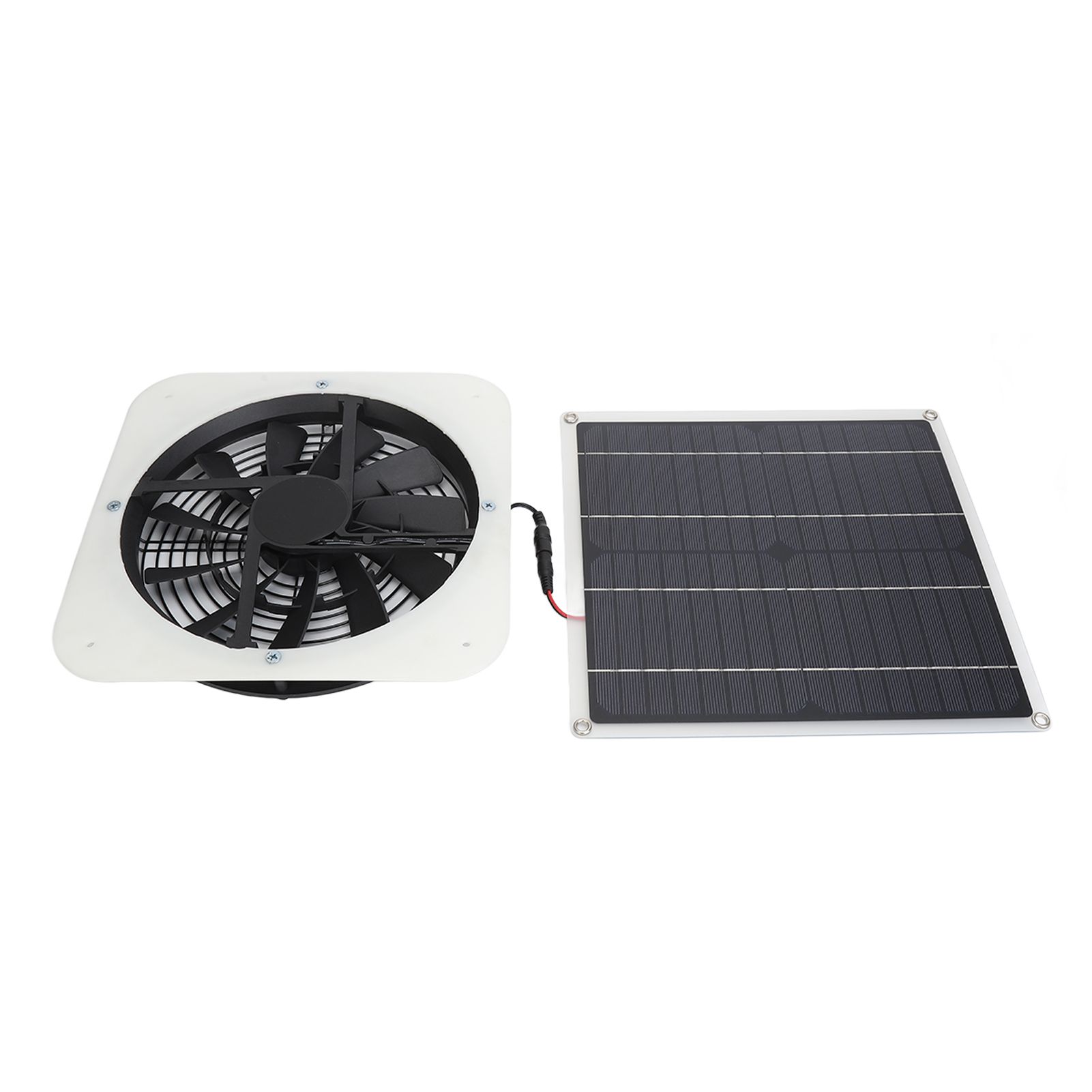 Solar Panel Fan Kit Solar Exhaust Fan 100W Solar Powered Panel with 10inch view 8