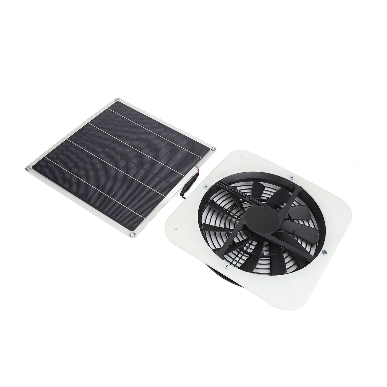 Solar Panel Fan Kit Solar Exhaust Fan 100W Solar Powered Panel with 10inch view 10