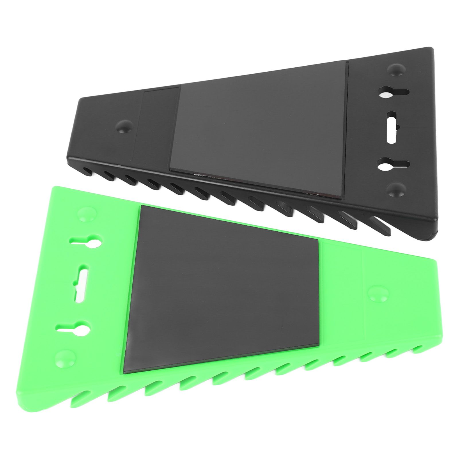 2 Packs Magnetic Wrench Organizer Hold Up to 12 Pieces Strong ABS Magnetic view 2