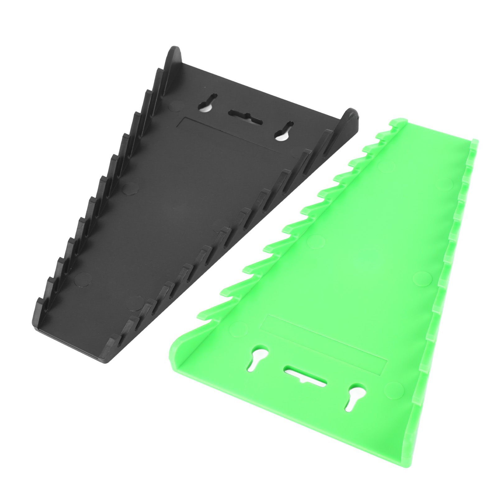 2 Packs Magnetic Wrench Organizer Hold Up to 12 Pieces Strong ABS Magnetic view 6