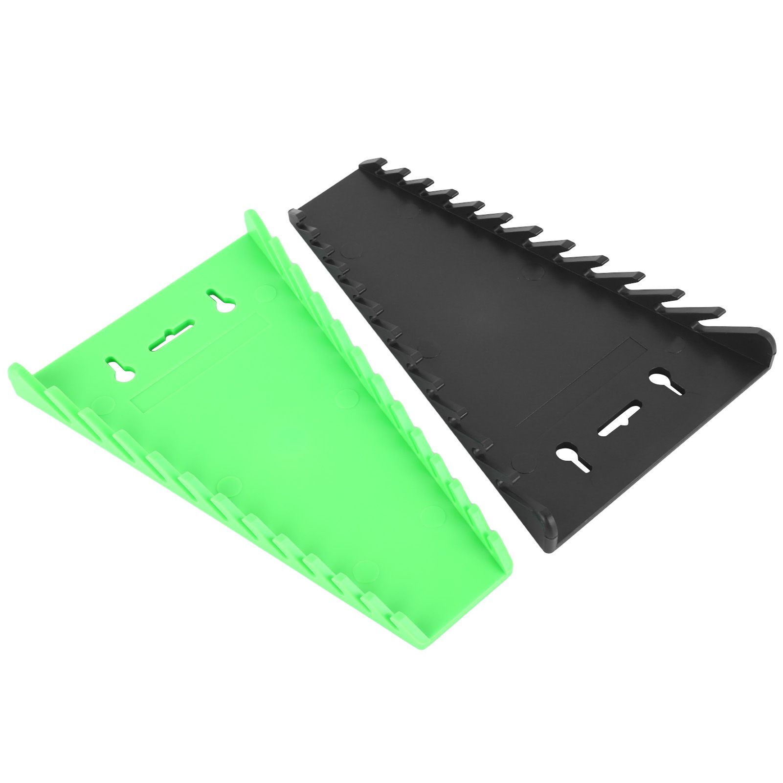 2 Packs Magnetic Wrench Organizer Hold Up to 12 Pieces Strong ABS Magnetic view 8
