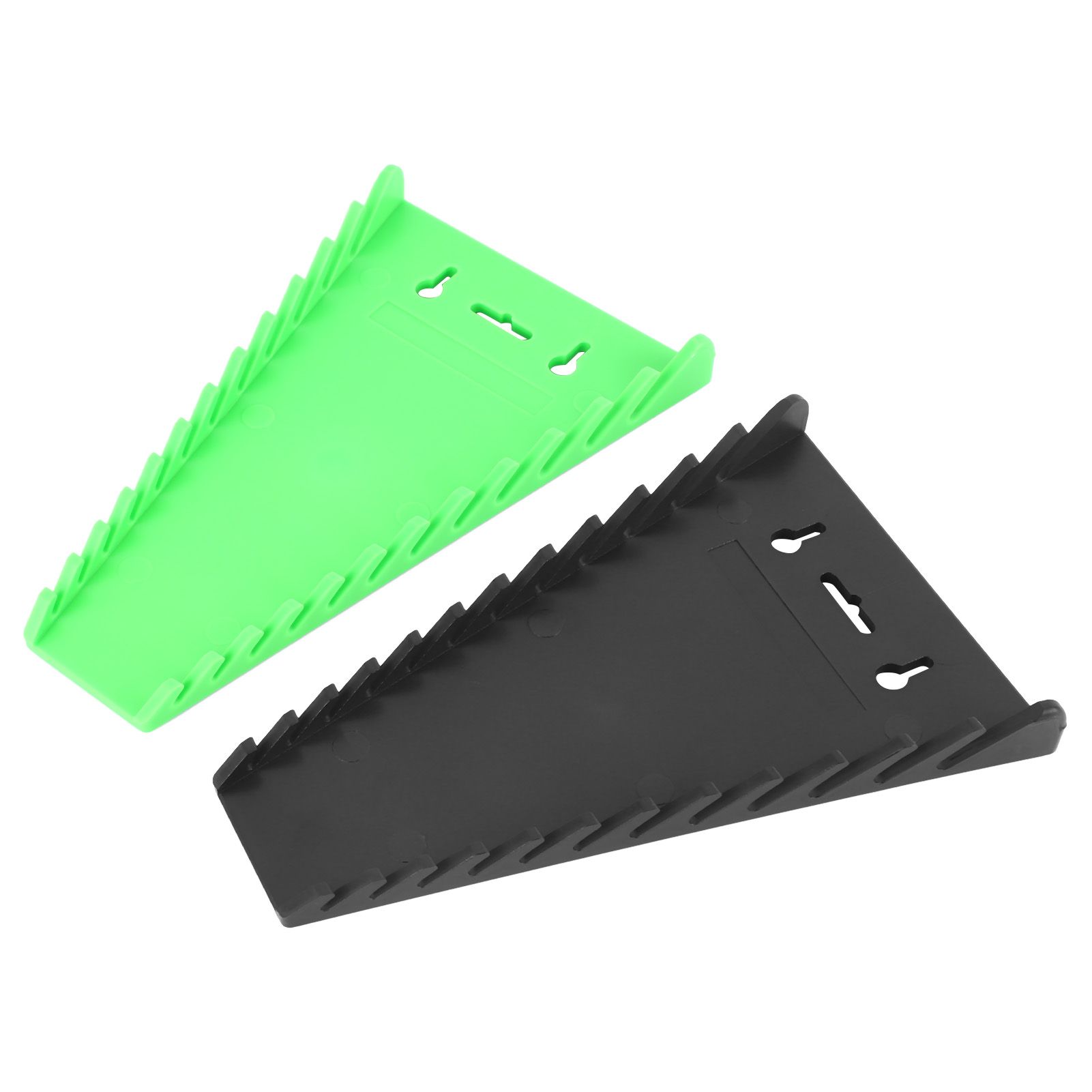 2 Packs Magnetic Wrench Organizer Hold Up to 12 Pieces Strong ABS Magnetic view 9