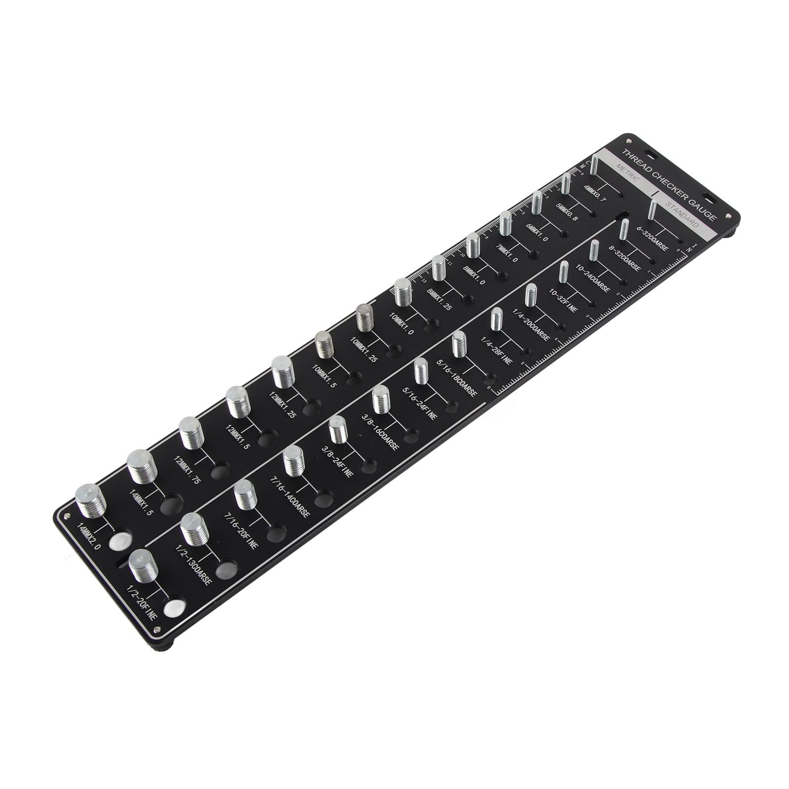 Bolt Thread Identifier with US Metric Units Highly Accurate Bolt Nut view 2