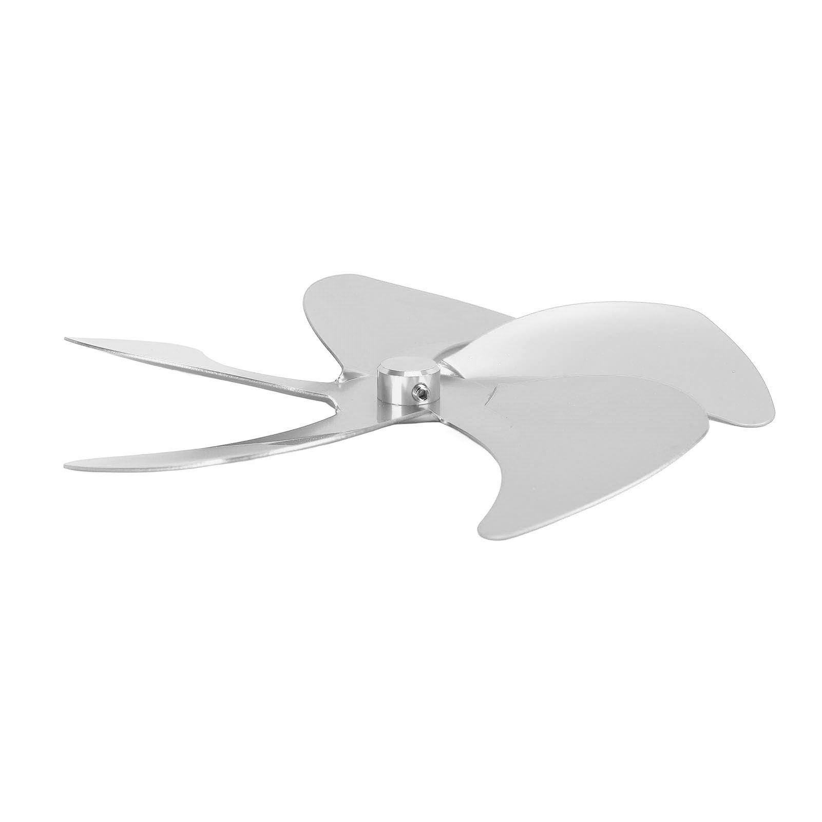 Stove Fan Blade Replacement Aluminum Alloy Enhance Warm Air Circulation view 10