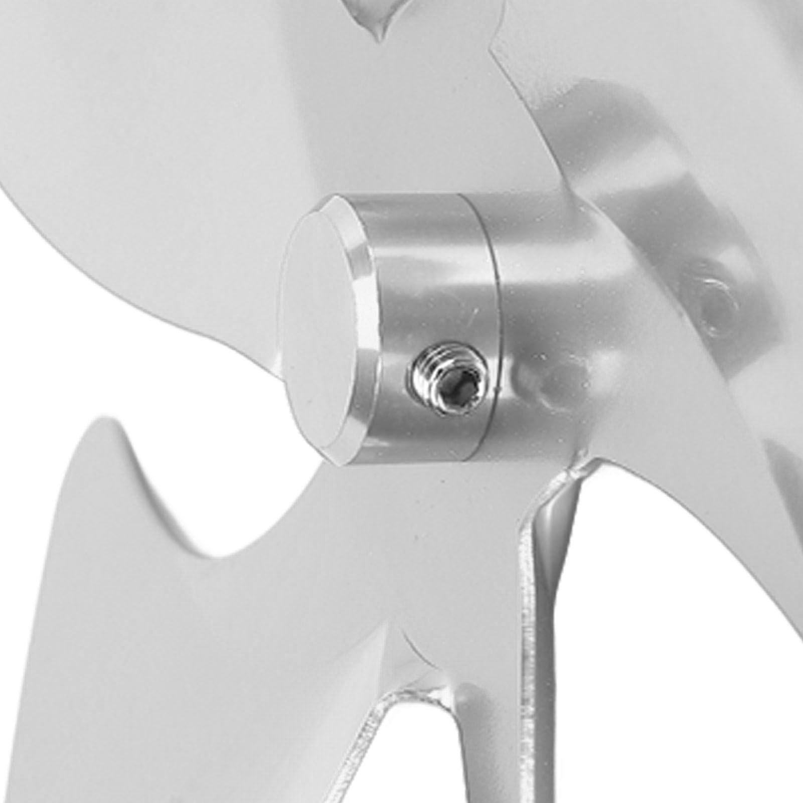 Stove Fan Blade Replacement Aluminum Alloy Enhance Warm Air Circulation view 13