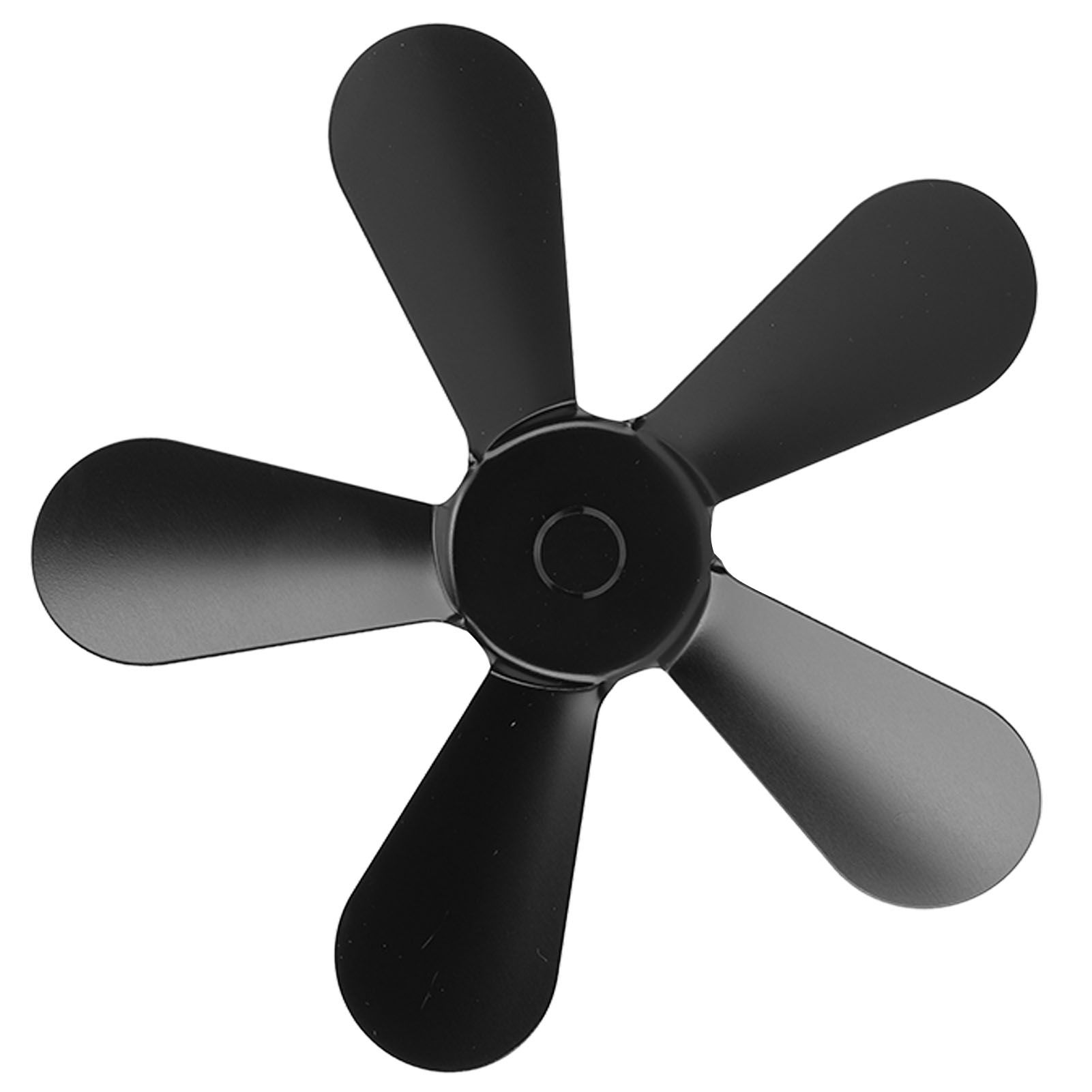 5 Blades Stove Fan Blade Aluminium Alloy Heat Powered Stove Fan Blades view 5
