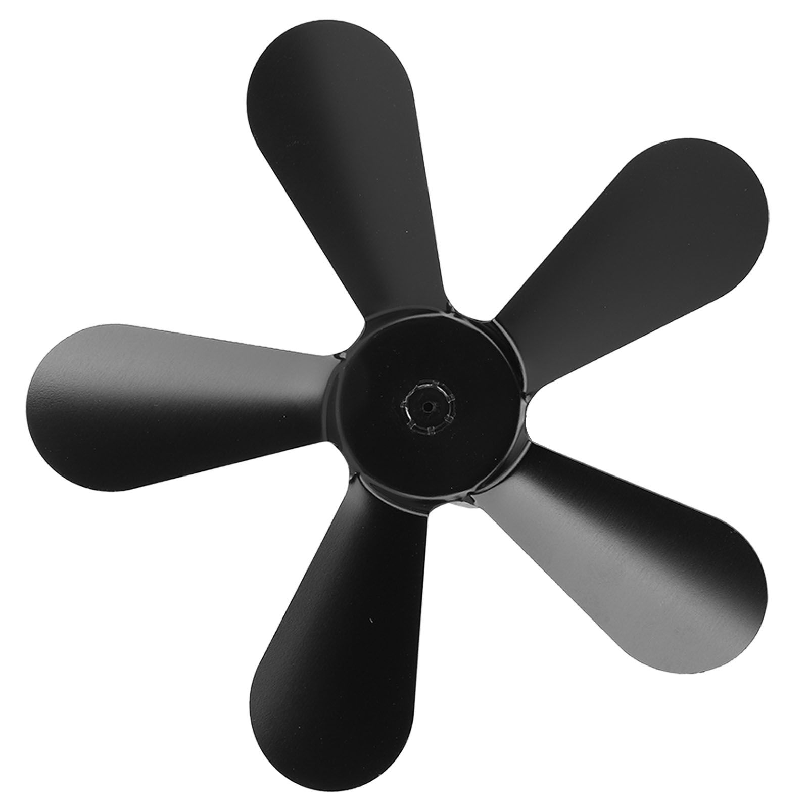 5 Blades Stove Fan Blade Aluminium Alloy Heat Powered Stove Fan Blades view 6