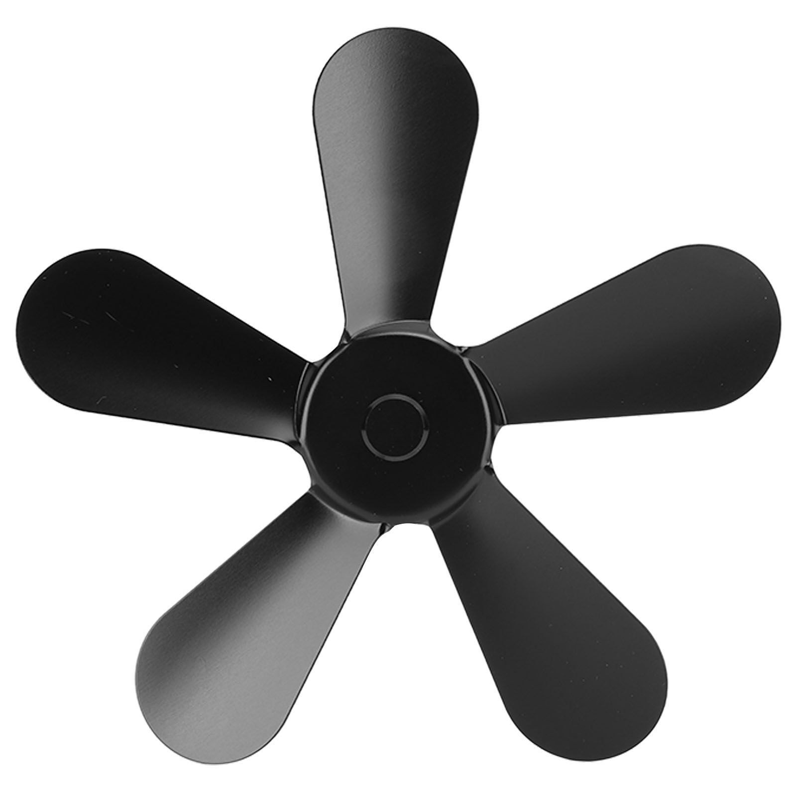 5 Blades Stove Fan Blade Aluminium Alloy Heat Powered Stove Fan Blades view 9