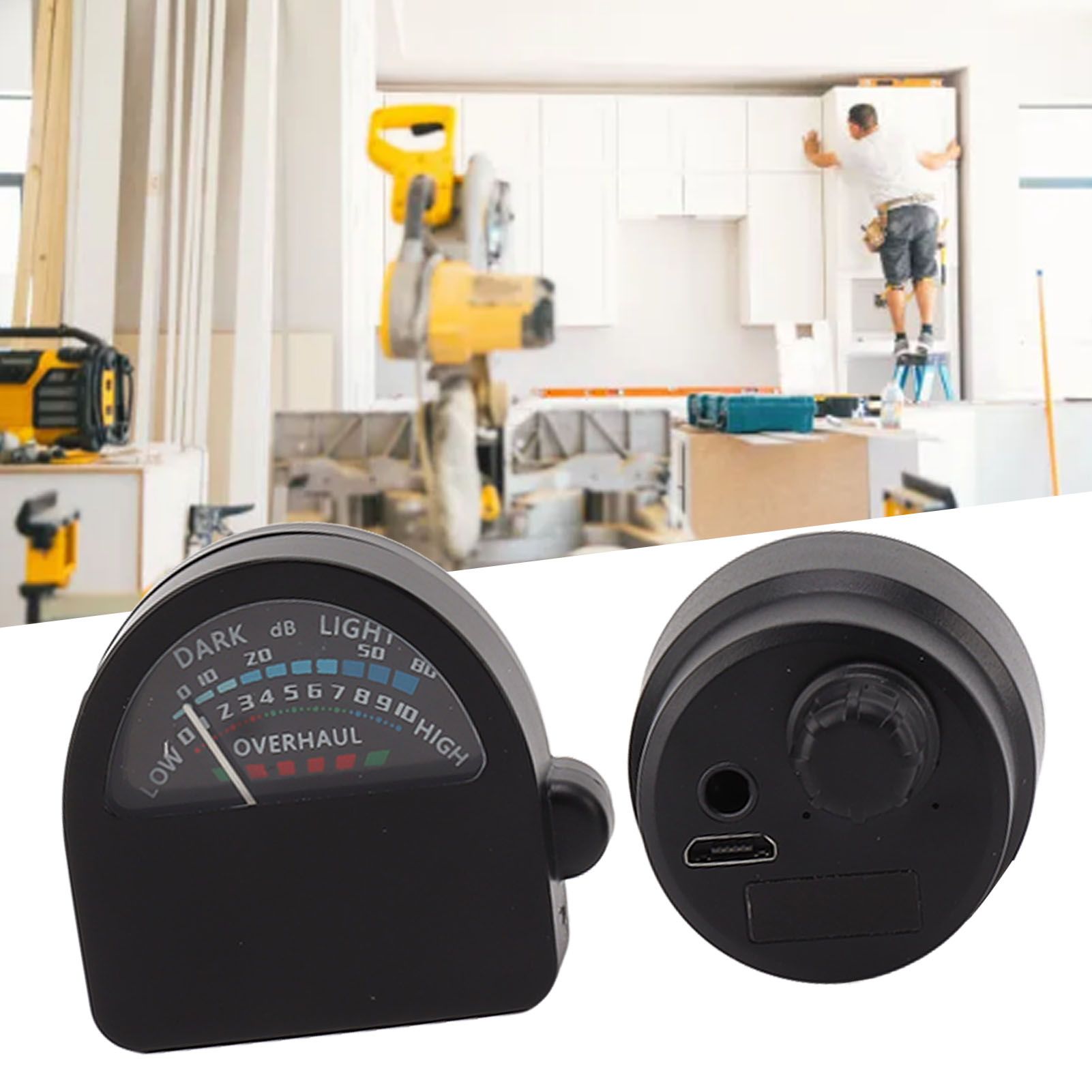 Wall Pipe Leakage Detector Pipe Leakage Ear Listening Device 13000X Clear view 12