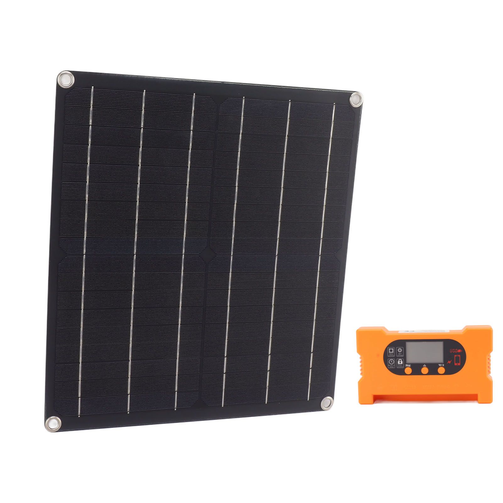 10A Smart Solar Panel Kit with Controller Battery Free Direct Drive Solar view 2