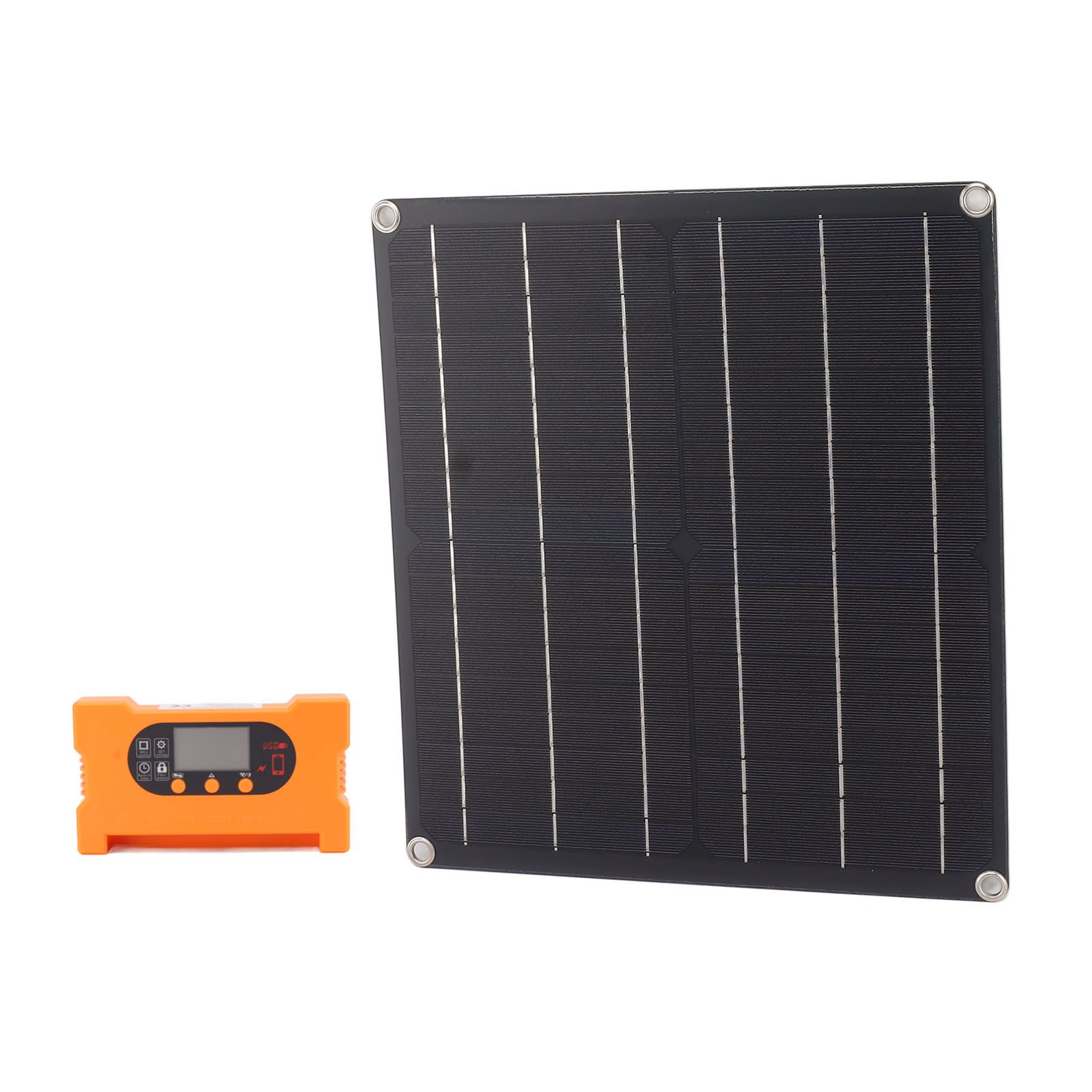 18V 25W Monocrystalline Solar Panel Kit Battery Free Direct Drive IP70 Solar view 3