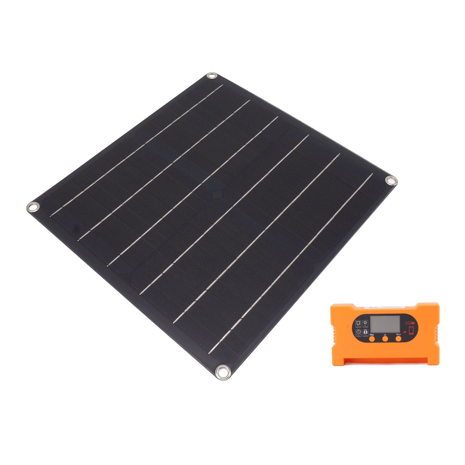 18V 25W Monocrystalline Solar Panel Kit Battery Free Direct Drive IP70 Solar view 5