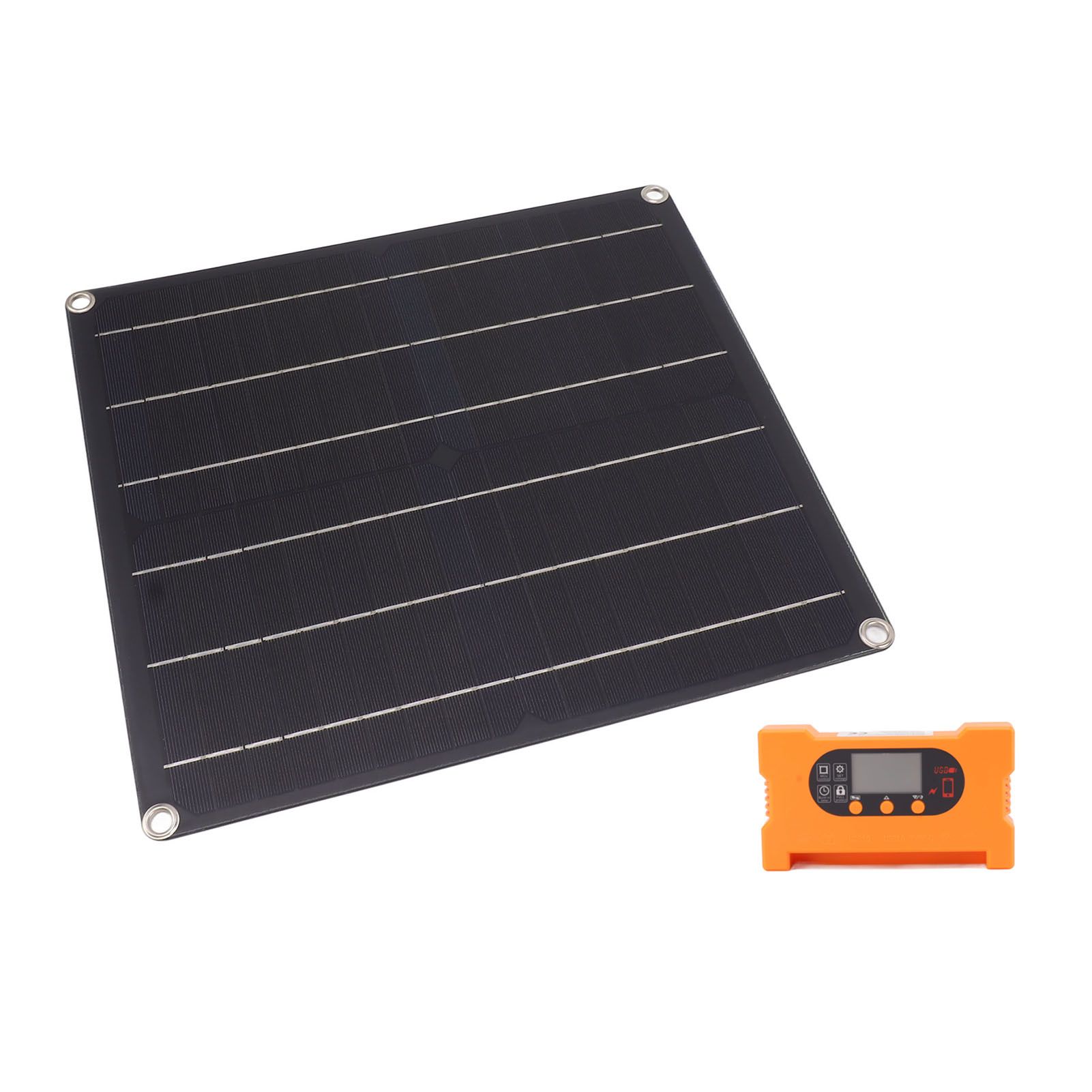 18V 25W Monocrystalline Solar Panel Kit Battery Free Direct Drive IP70 Solar view 6