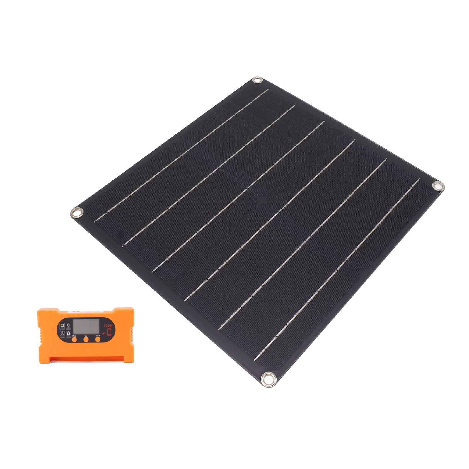 18V 25W Monocrystalline Solar Panel Kit Battery Free Direct Drive IP70 Solar view 8