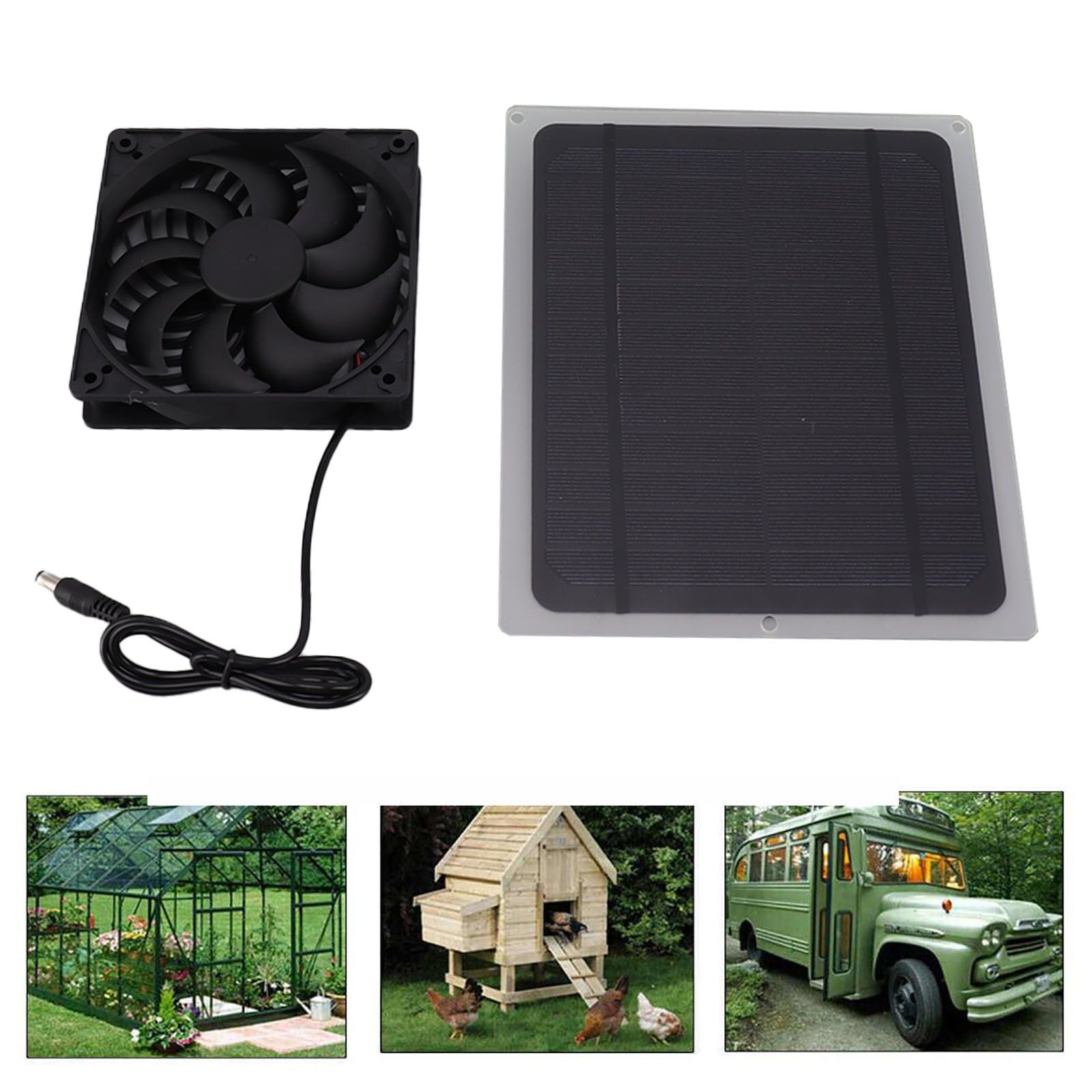 Solar Panel 5.5W Monocrystalline Silicon High Efficiency Intelligent Charging view 12