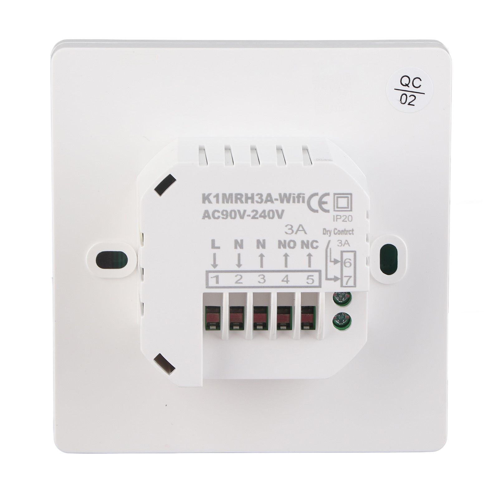 Programmable Thermostat AC90V to 240V Color LCD Display Smart Thermostat for view 8