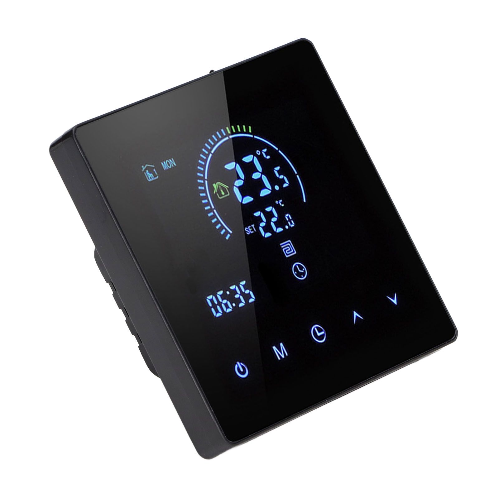 16A Digital Thermostat with LCD Display Programmable Thermostat Electric view 13