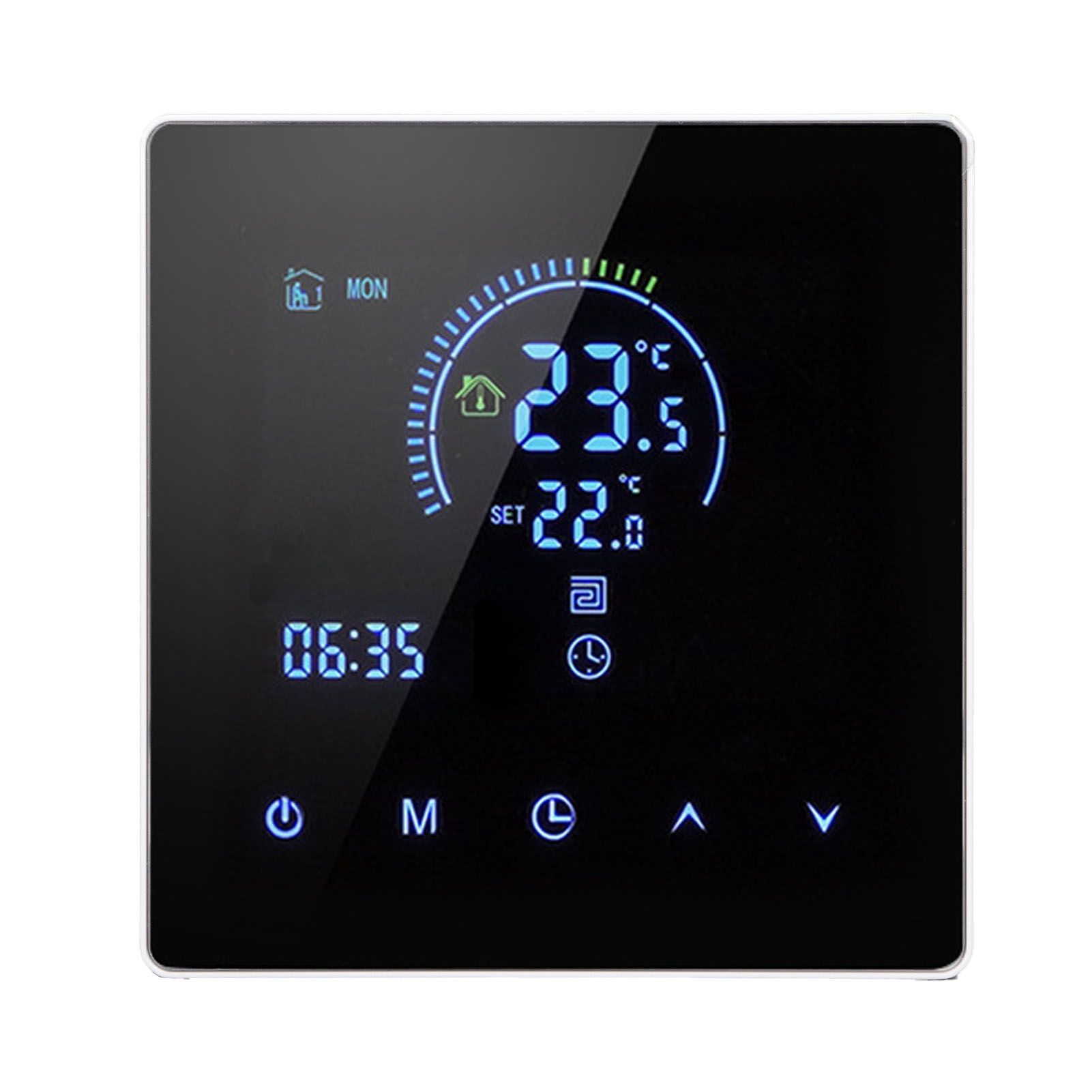 16A Digital Thermostat with LCD Display Programmable Thermostat Electric view 13