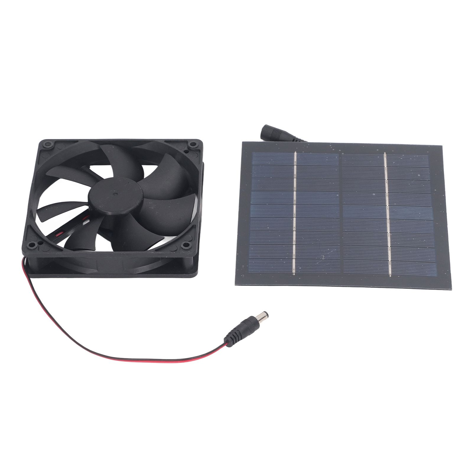 Solar Panel Fan Kit 20W IP65 Waterproof for Outside Small Chicken Coops view 2