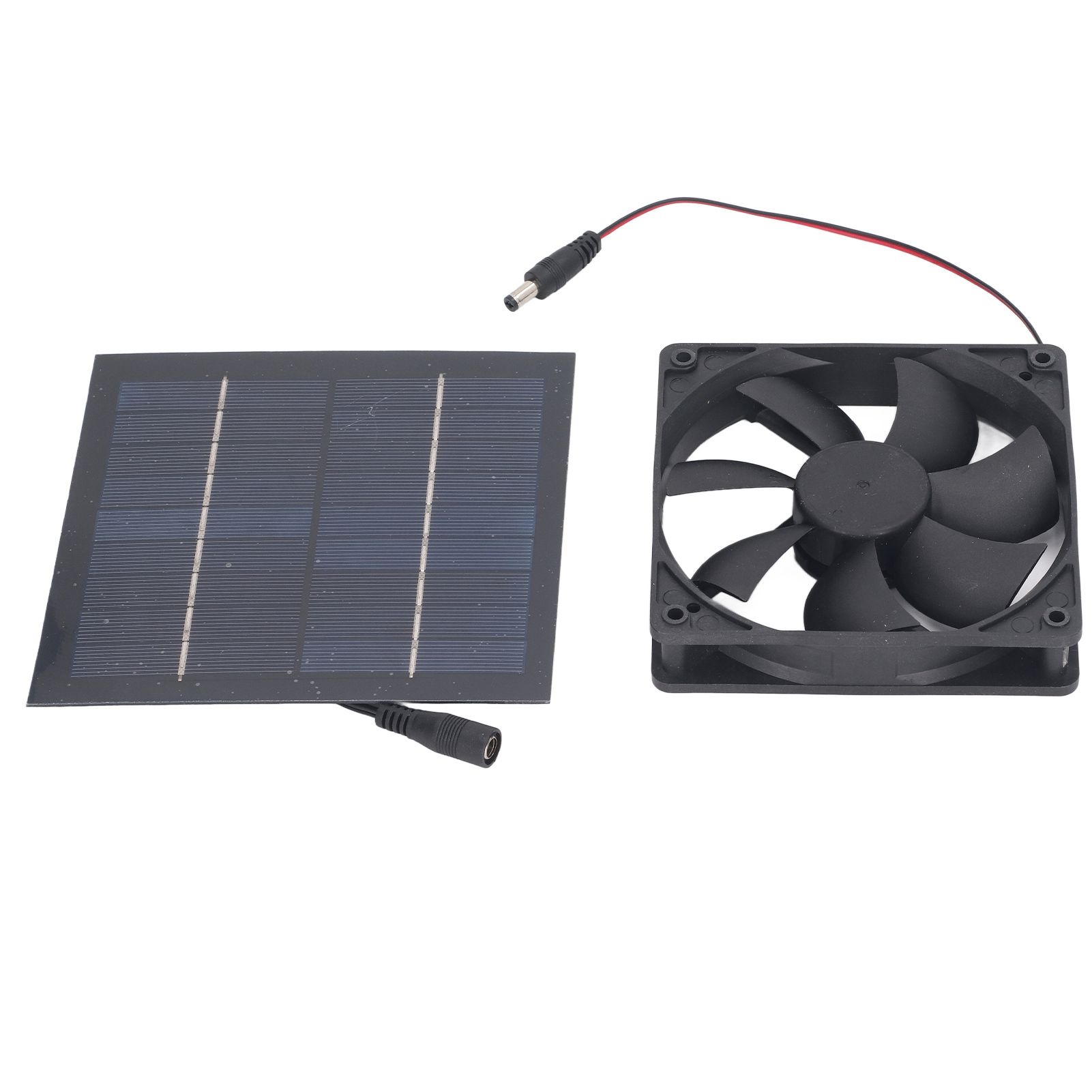 Solar Panel Fan Kit 20W IP65 Waterproof for Outside Small Chicken Coops view 3