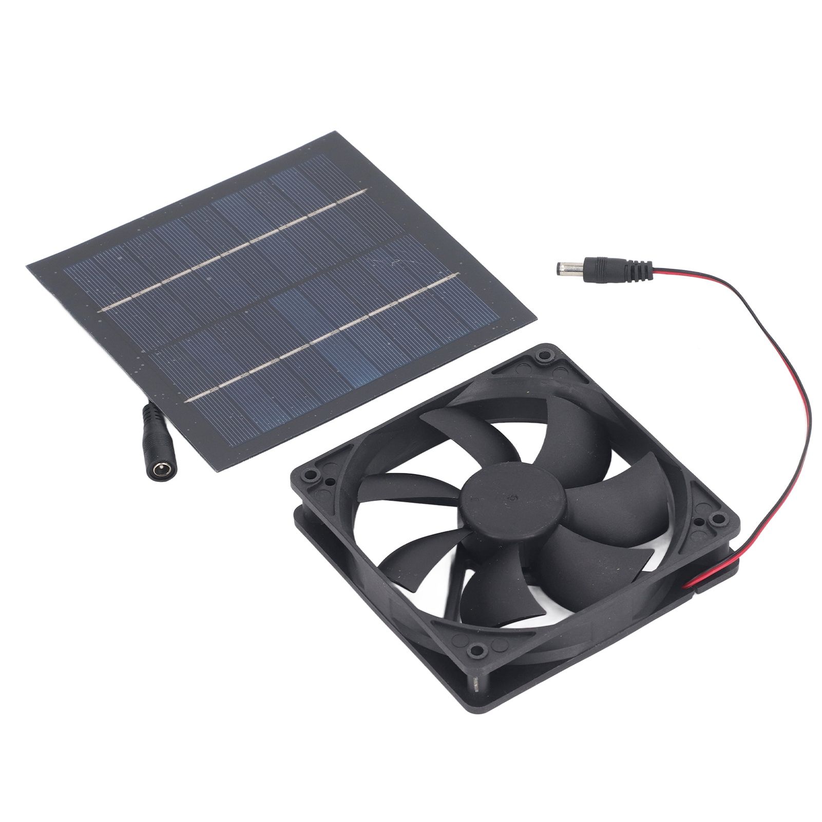 Solar Panel Fan Kit 20W IP65 Waterproof for Outside Small Chicken Coops view 4