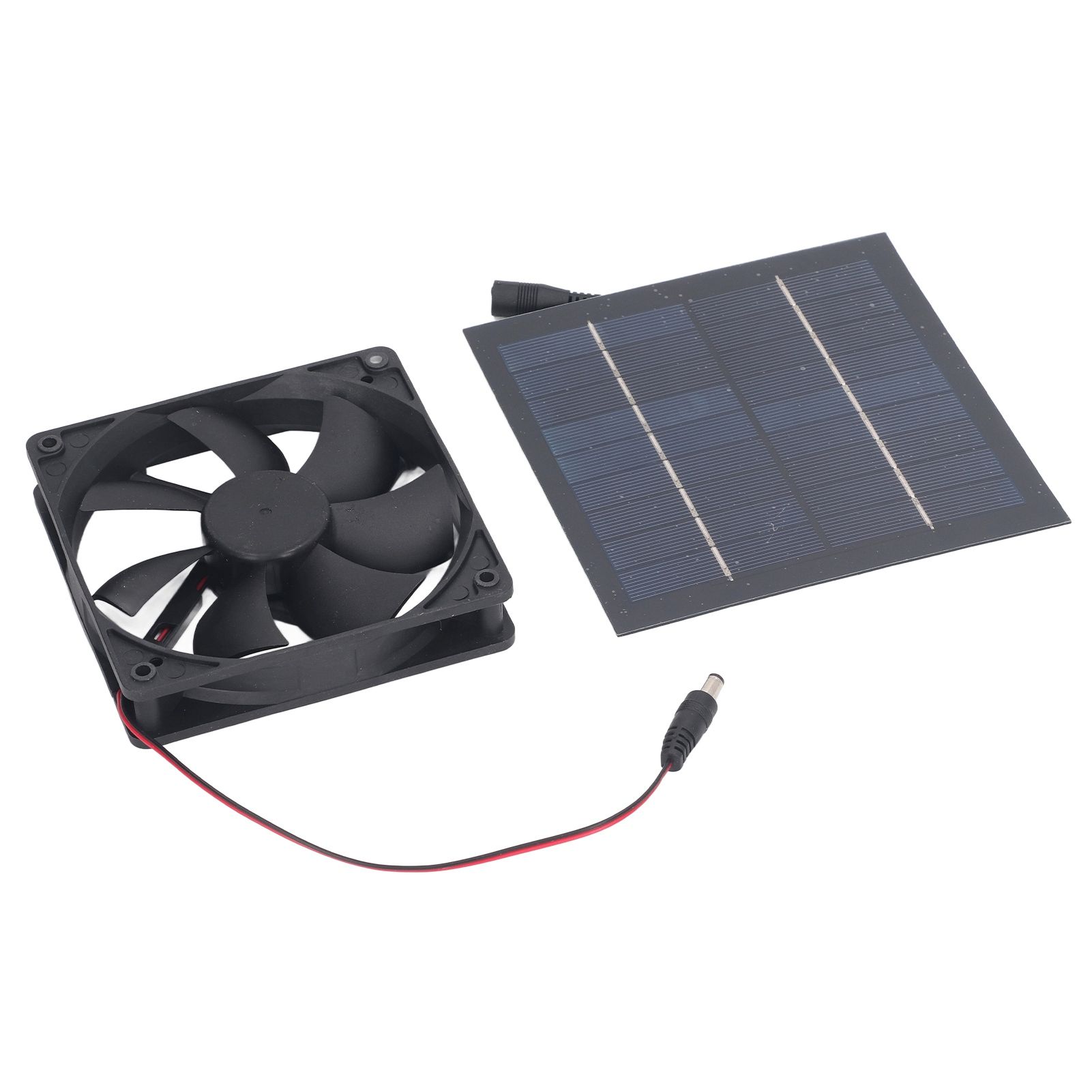 Solar Panel Fan Kit 20W IP65 Waterproof for Outside Small Chicken Coops view 5