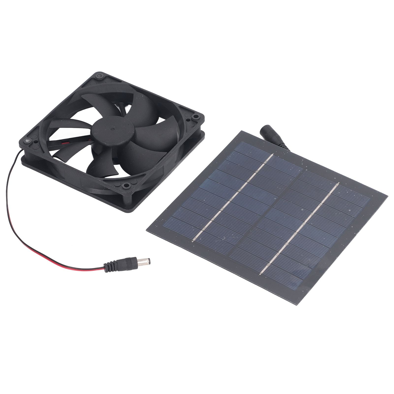 Solar Panel Fan Kit 20W IP65 Waterproof for Outside Small Chicken Coops view 6