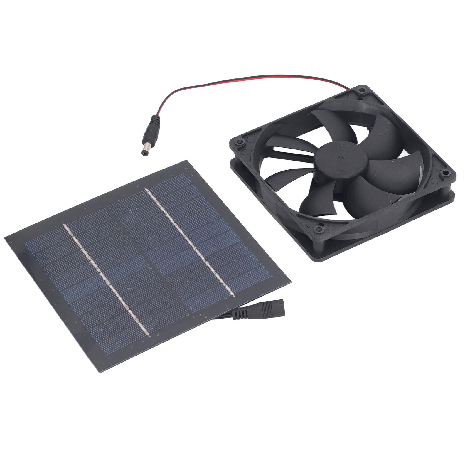 Solar Panel Fan Kit 20W IP65 Waterproof for Outside Small Chicken Coops view 7
