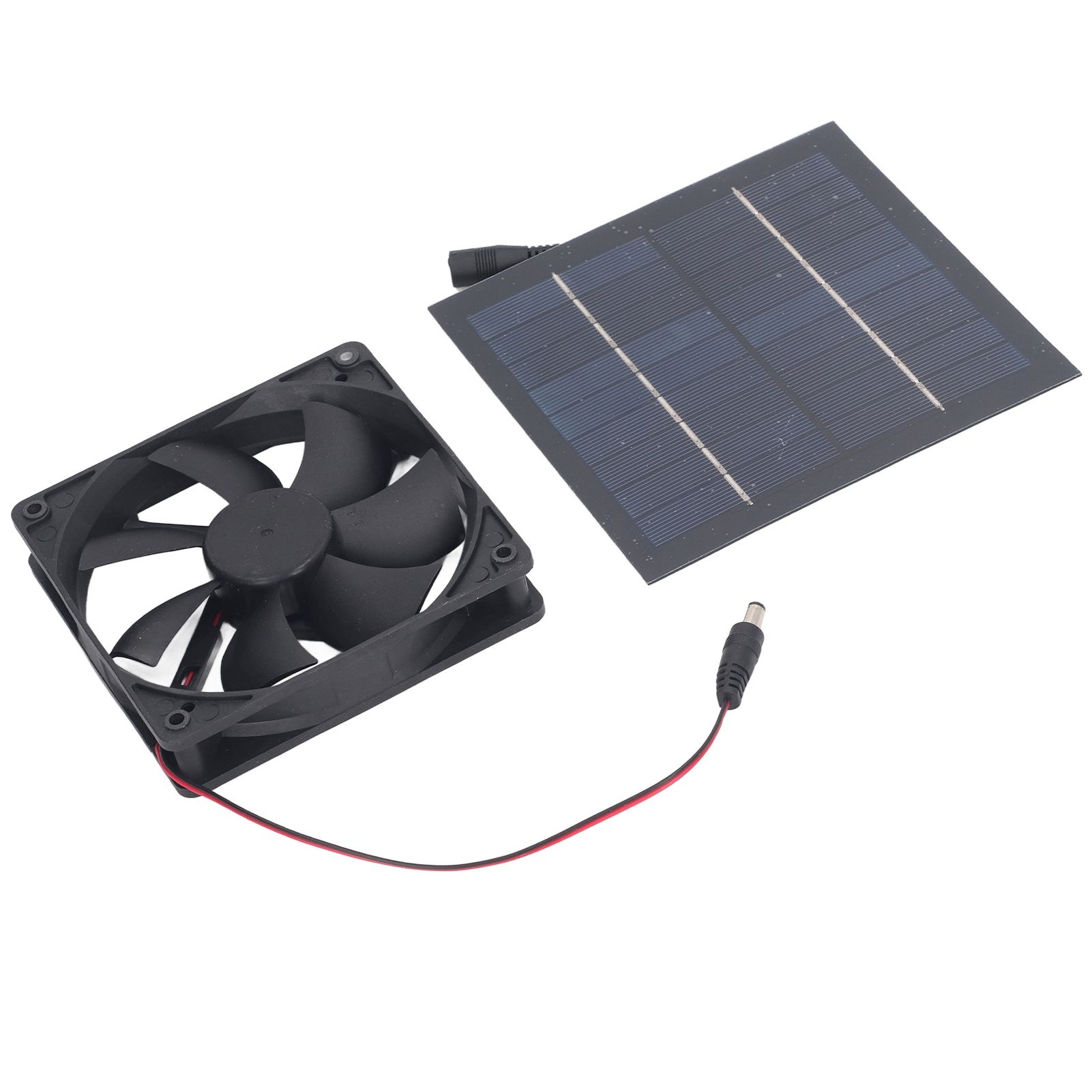Solar Panel Fan Kit 20W IP65 Waterproof for Outside Small Chicken Coops view 8