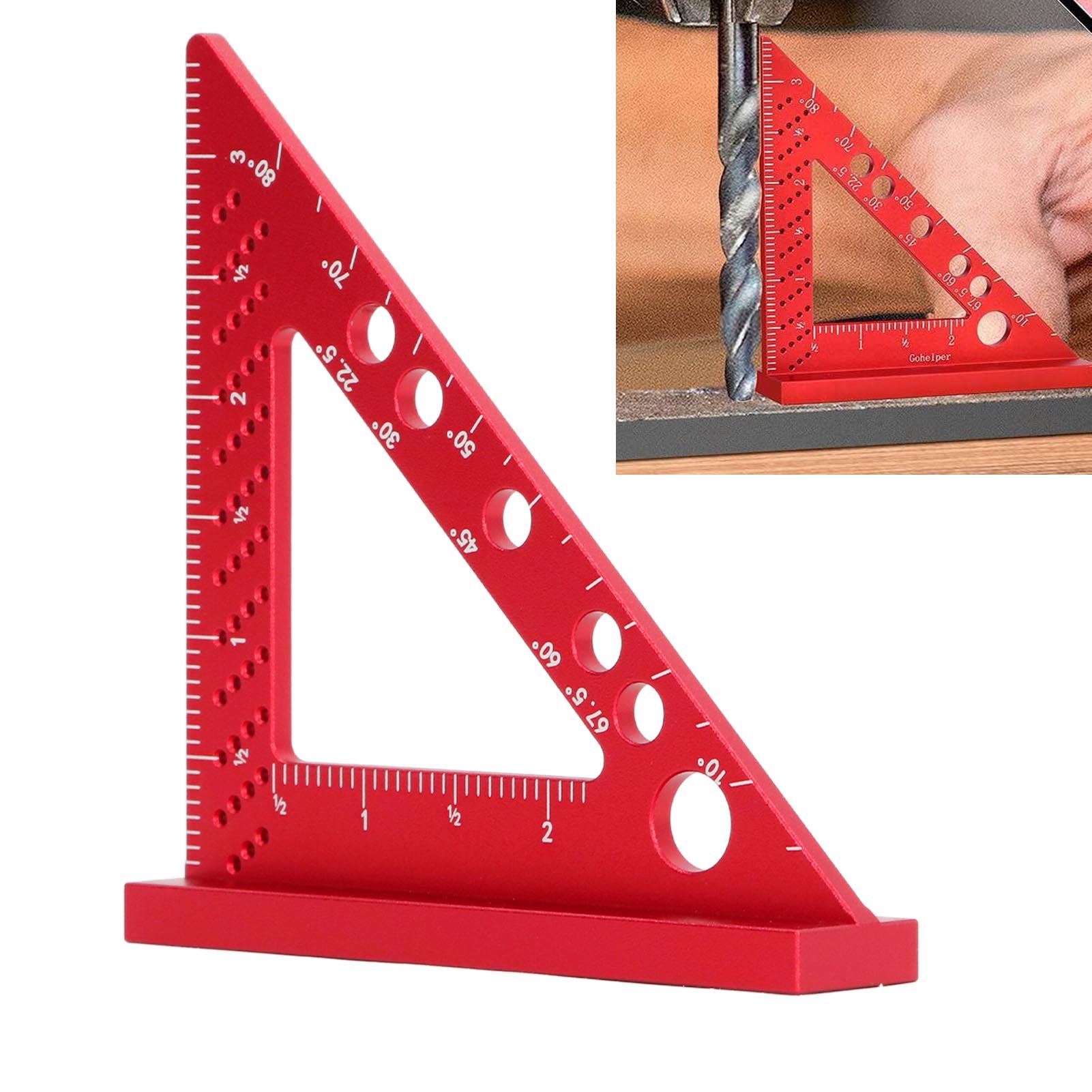Woodworking Carpenter Square 90 Degree Woodworking Rafter Square Woodworking view 12