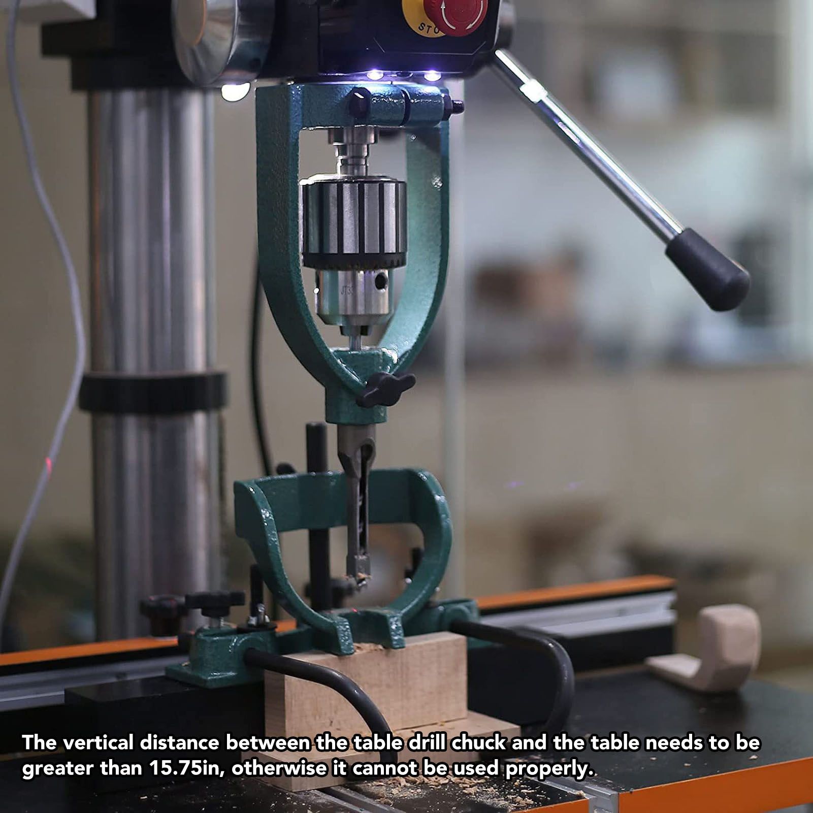 Square Tenon Converter Bench Drill Converter Bench Drill Square Hole view 15