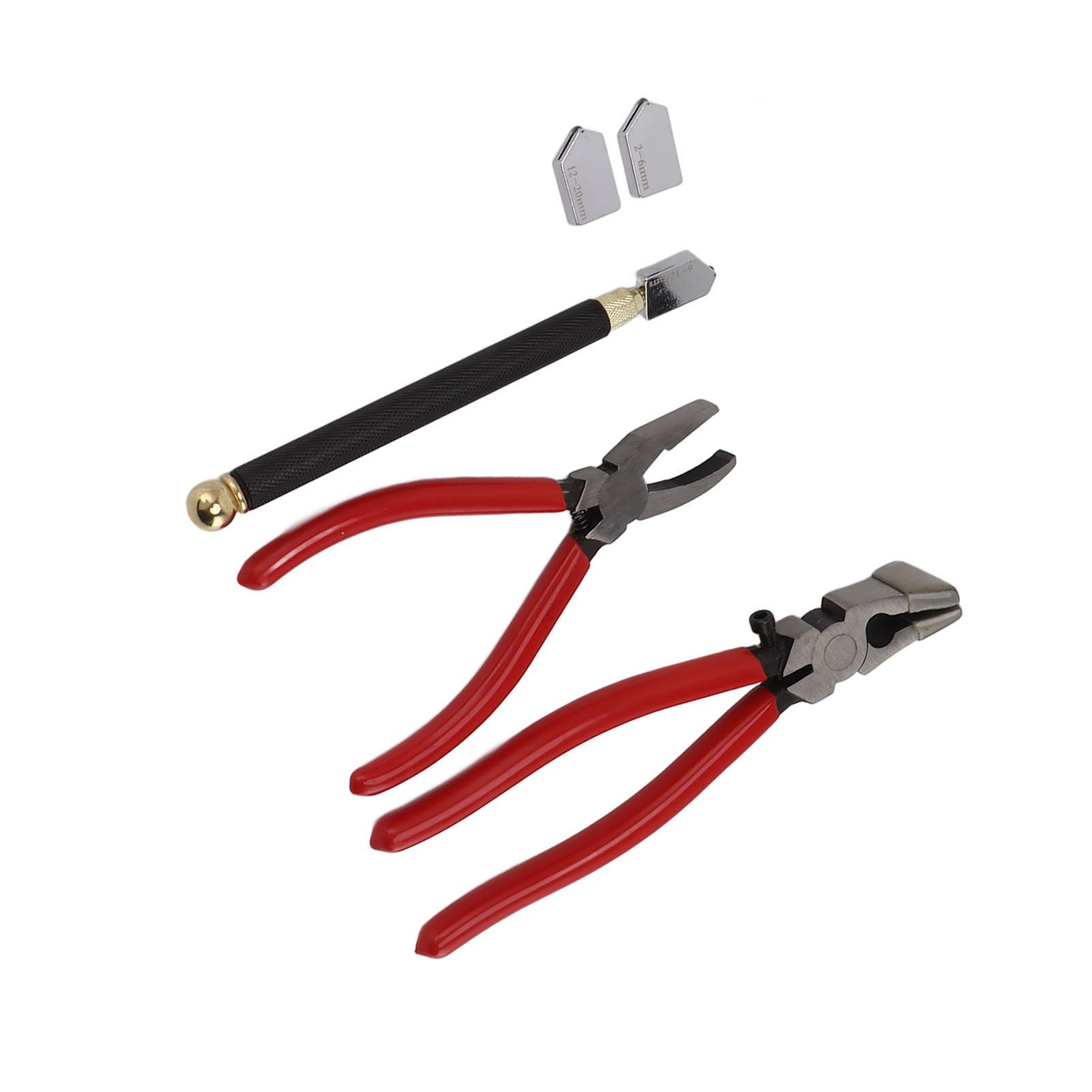 Glass Cutter Tool Kit Breaker Pliers Curve Jaw Glass Running Pliers Kit Glass view 2