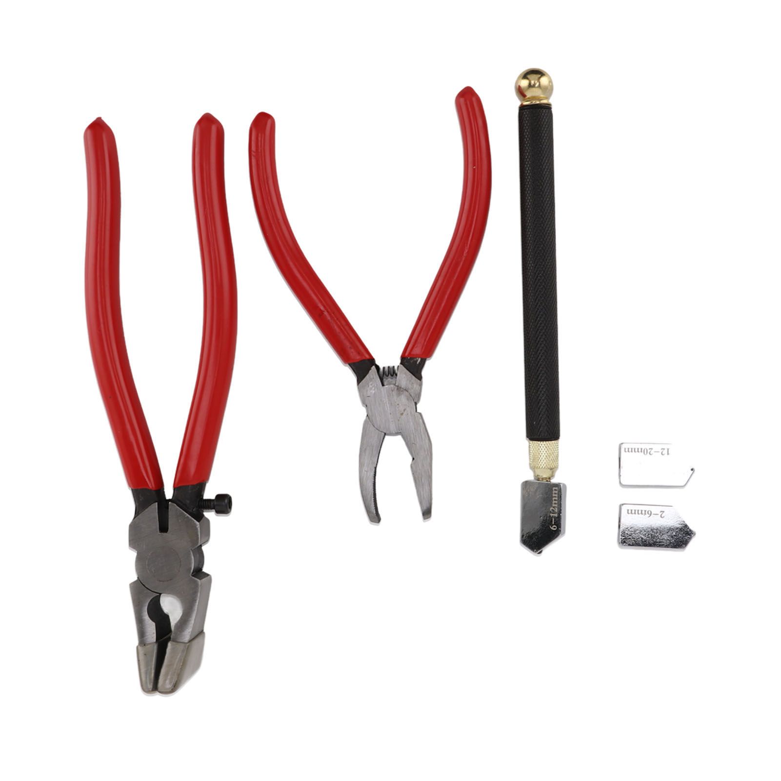 Glass Cutter Tool Kit Breaker Pliers Curve Jaw Glass Running Pliers Kit Glass view 3