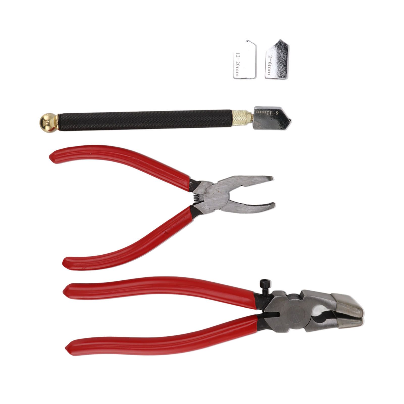 Glass Cutter Tool Kit Breaker Pliers Curve Jaw Glass Running Pliers Kit Glass view 4